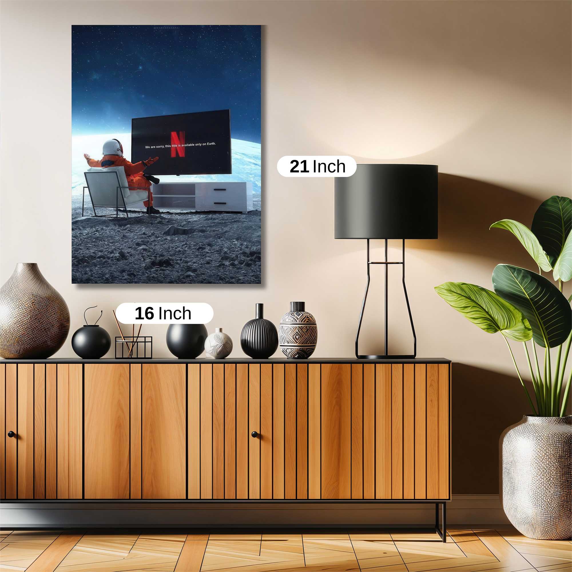 Lunar Disappointment Safe Wall Magnetic / M