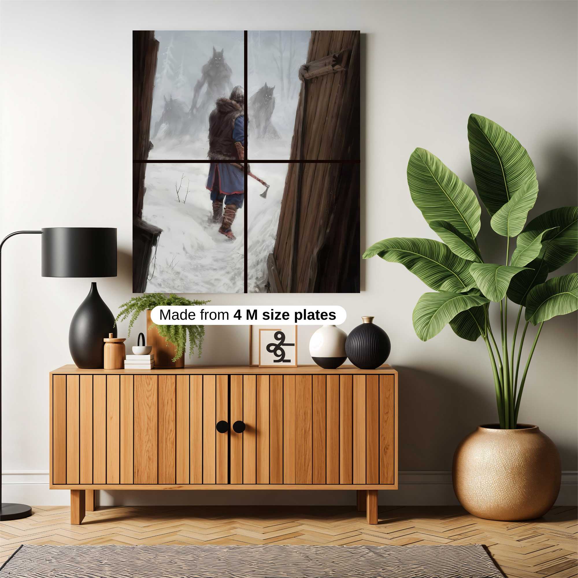 Winter Confrontation Safe Wall Magnetic / M