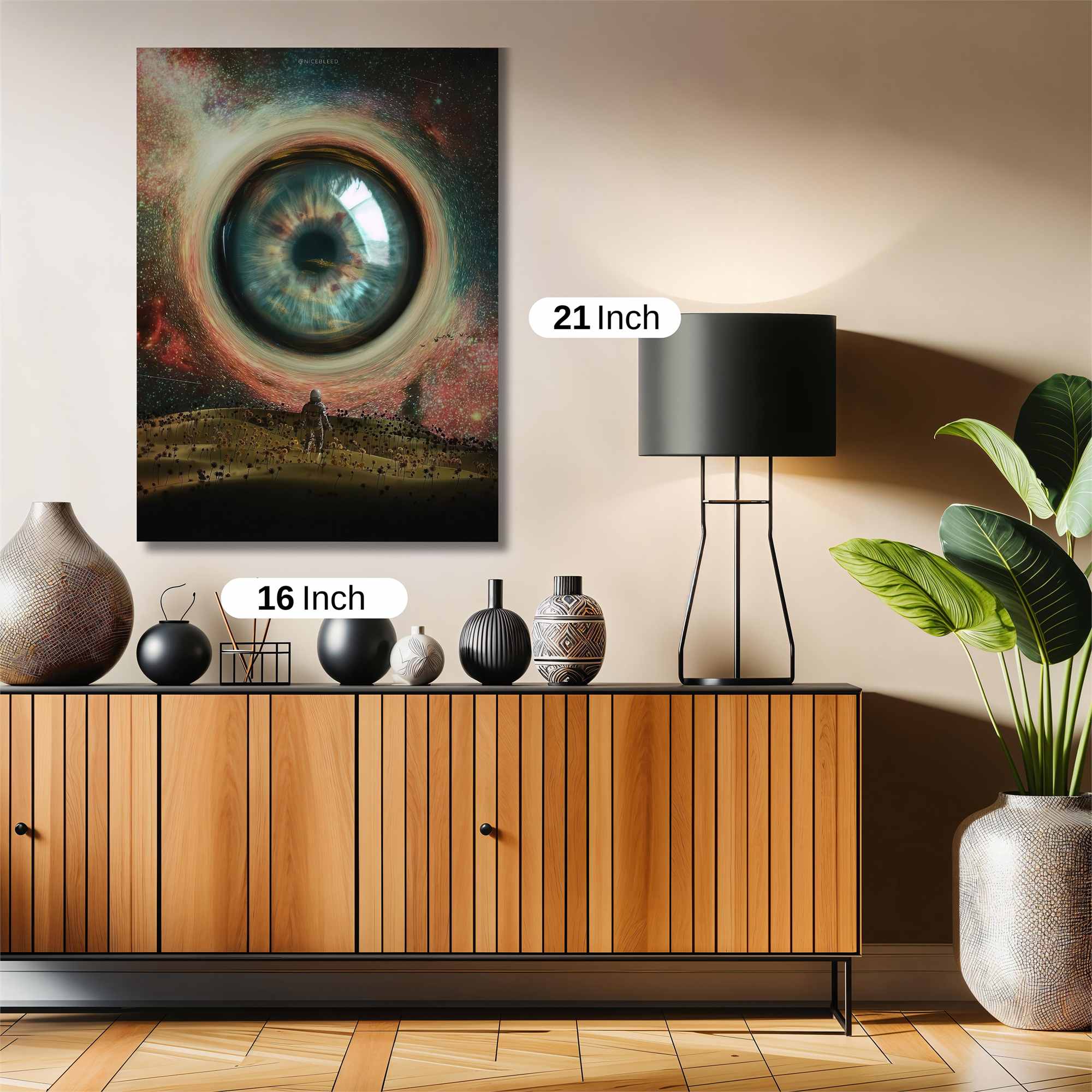 Cosmic Gaze Safe Wall Magnetic / M