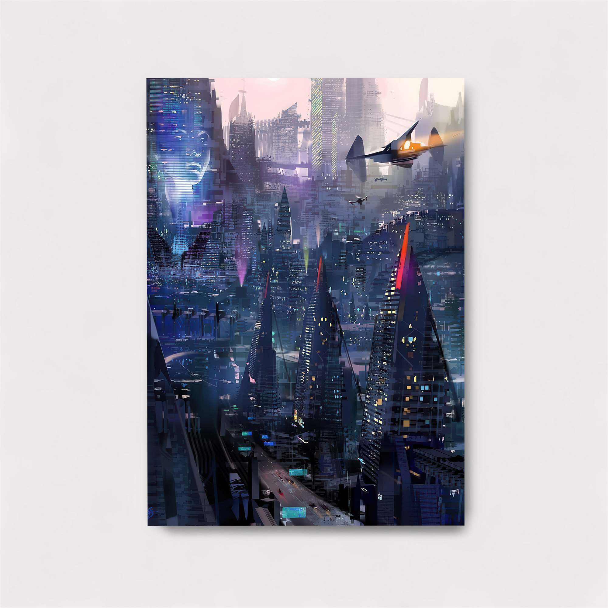 Futuristic Reverie Safe Wall Magnetic / M