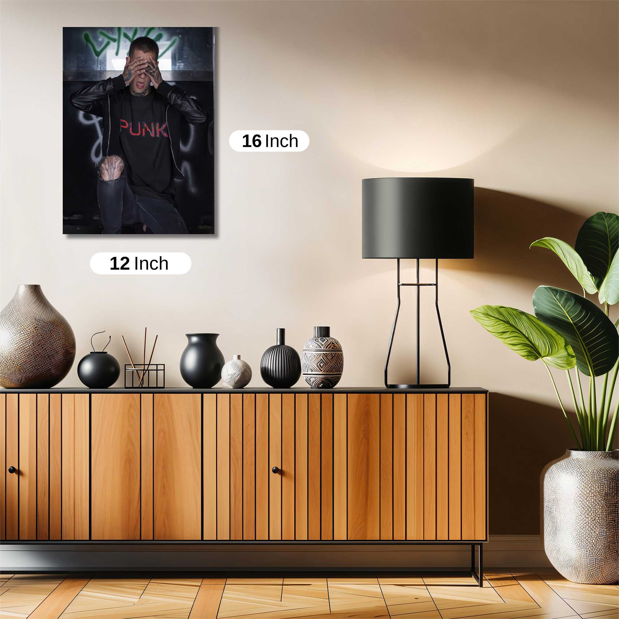 Punk Dystopia Safe Wall Magnetic / M