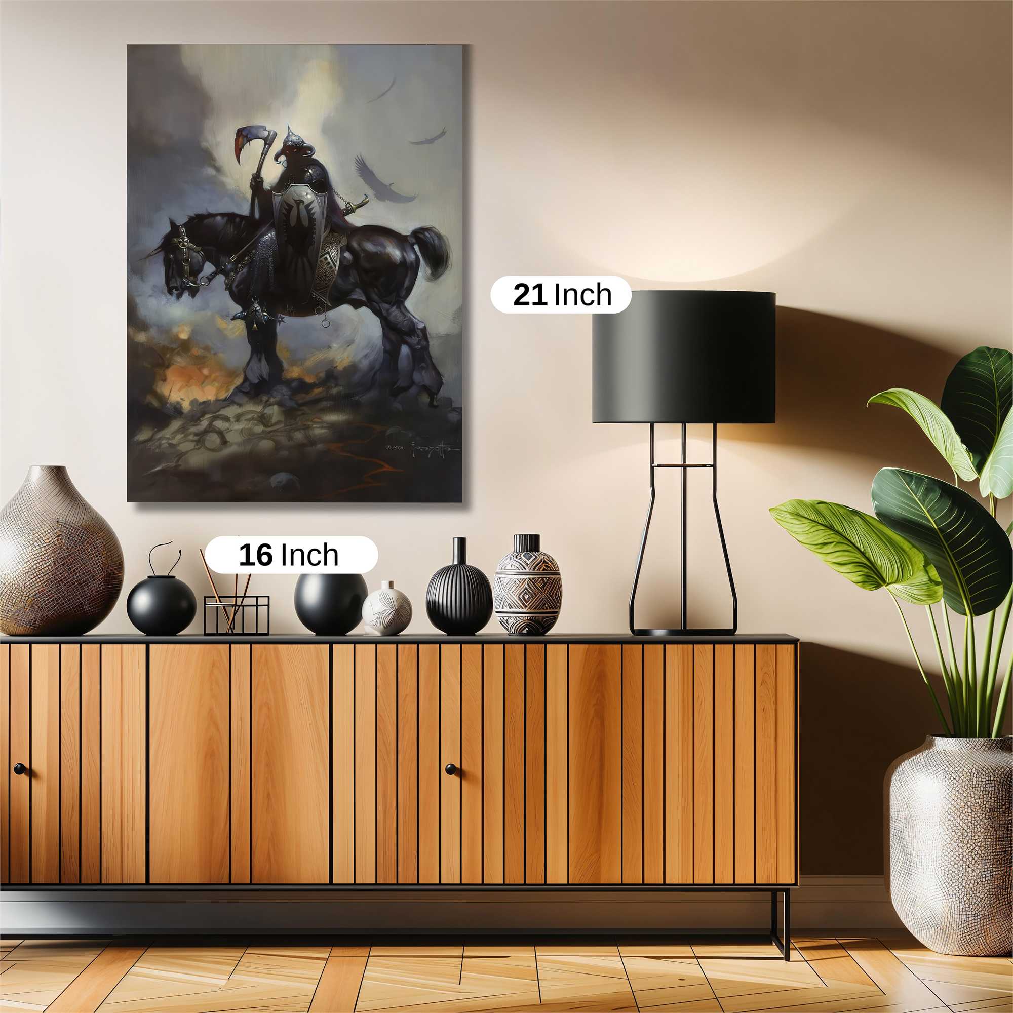 Dreadful Cavalier Safe Wall Magnetic / M