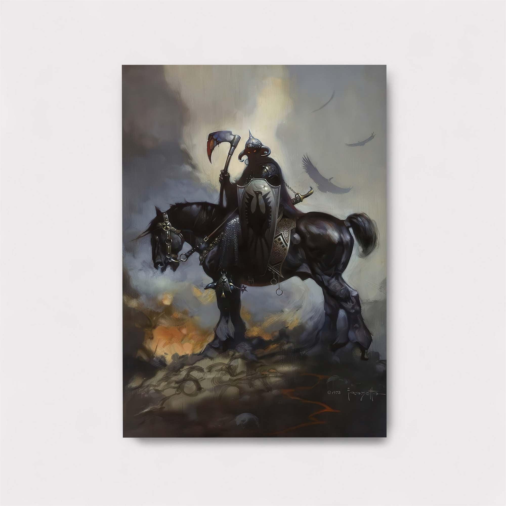 Dreadful Cavalier Safe Wall Magnetic / M