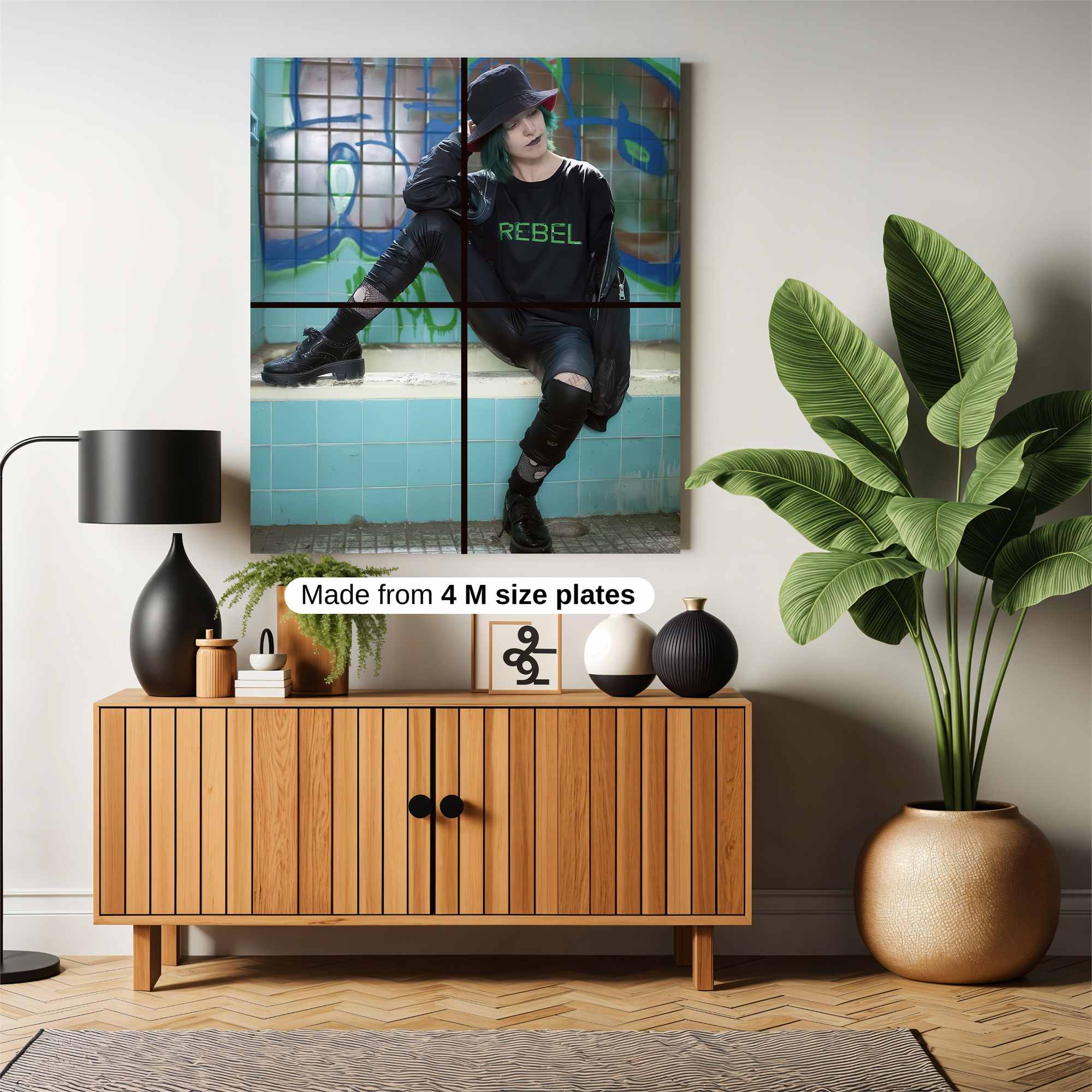 Rebel's Vibe Safe Wall Magnetic / M