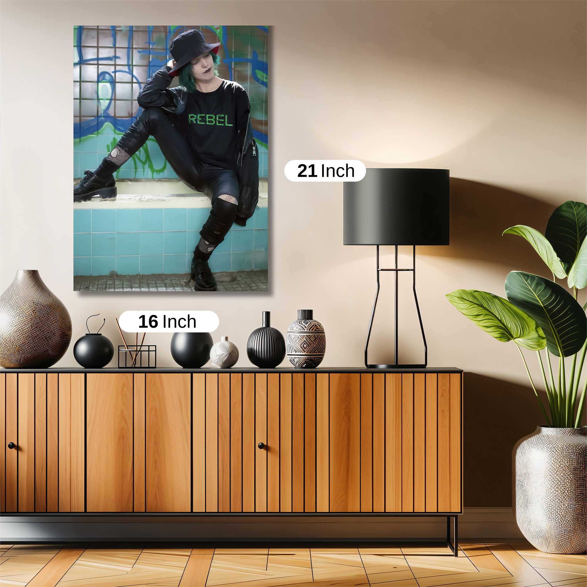 Rebel's Vibe Safe Wall Magnetic / M