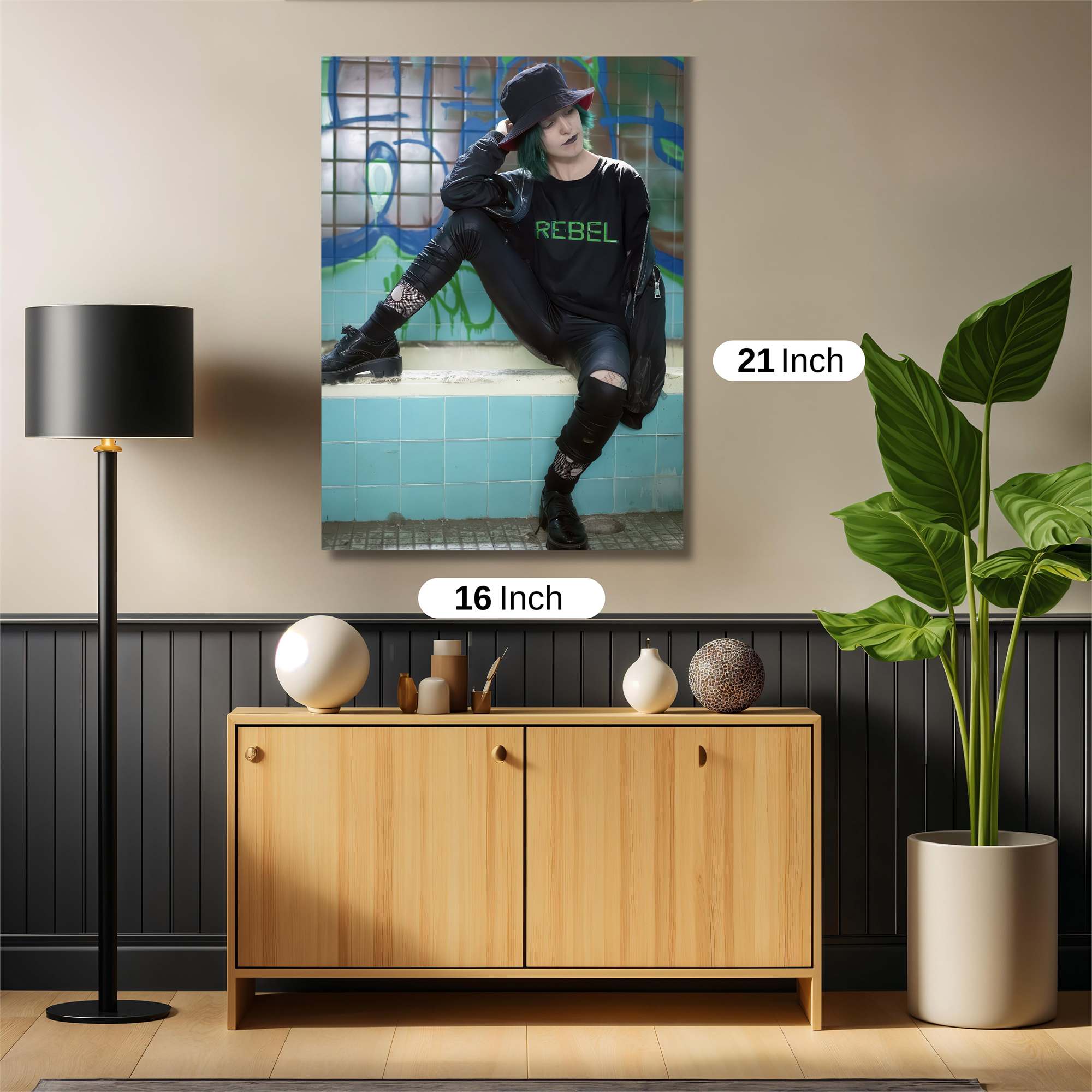 Rebel's Vibe Safe Wall Magnetic / M