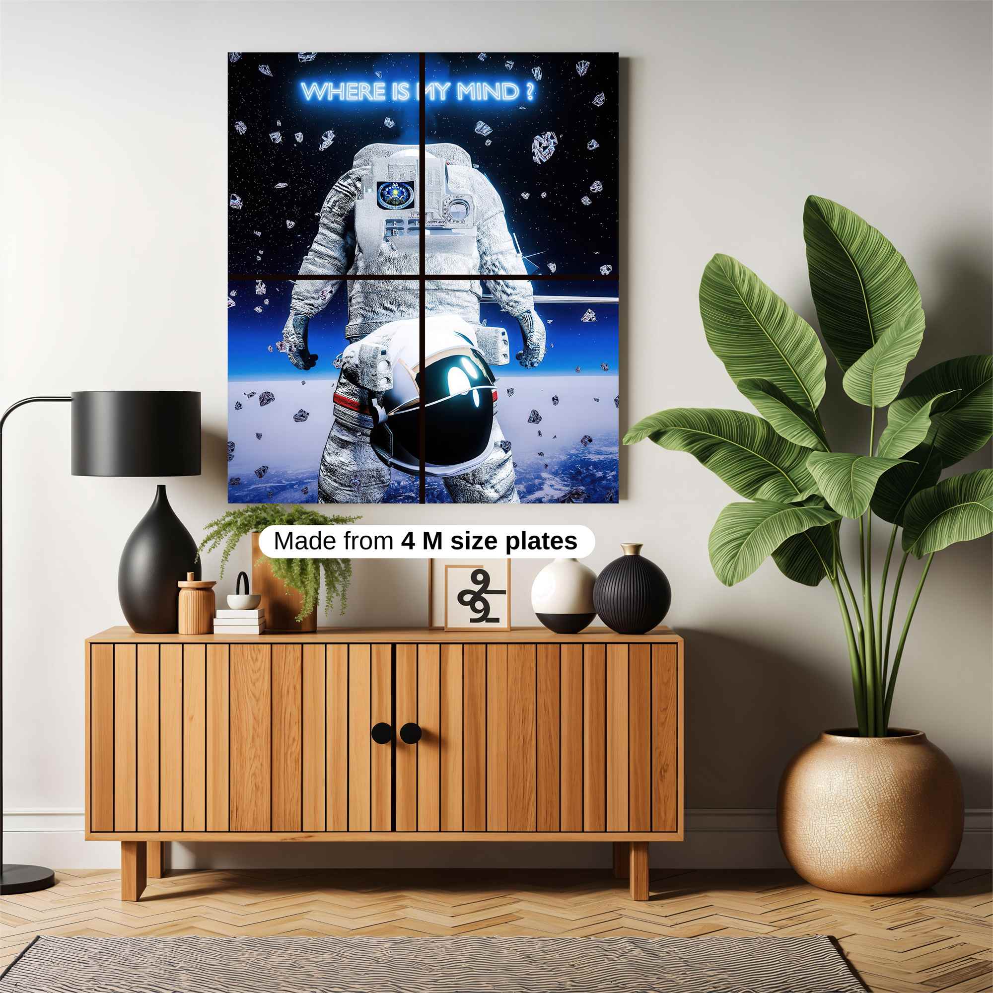 Cosmic Wanderlust Safe Wall Magnetic / M