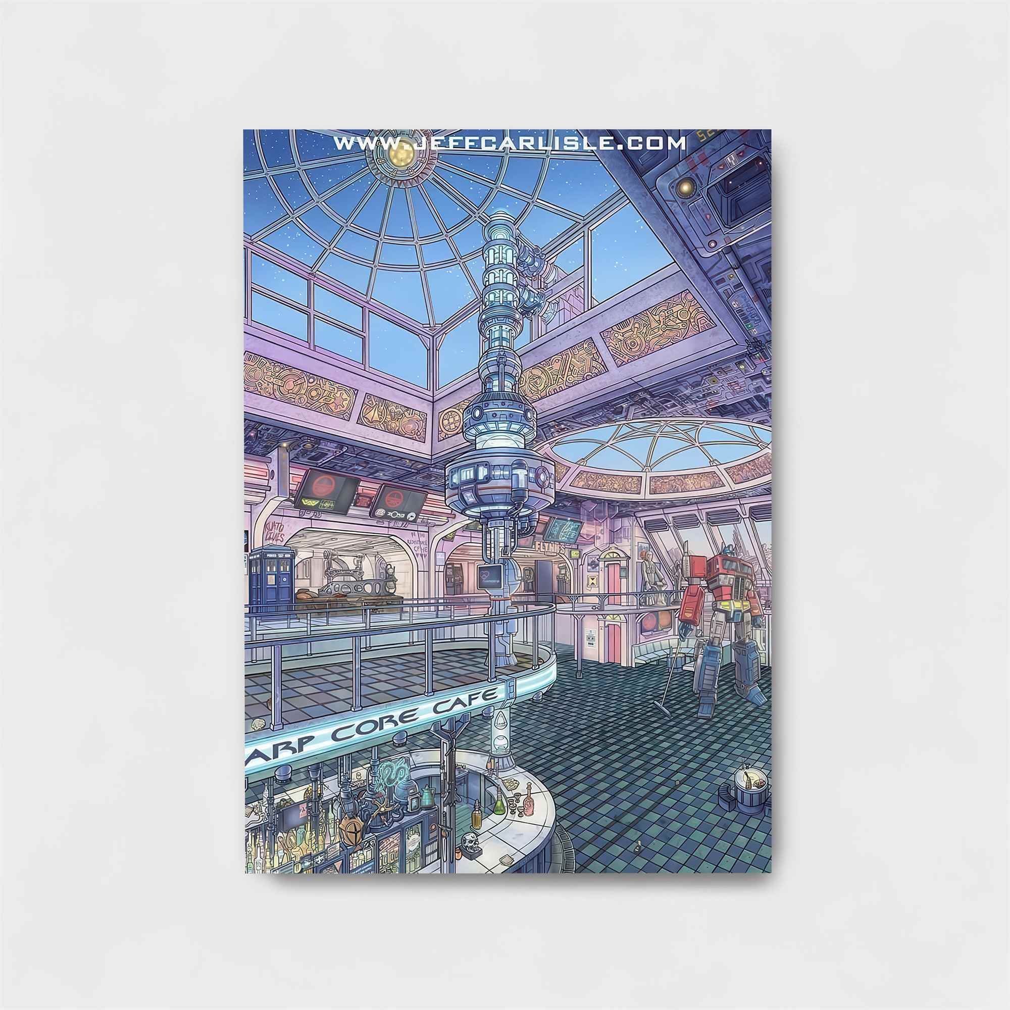 Futuristic Enclave Safe Wall Magnetic / M