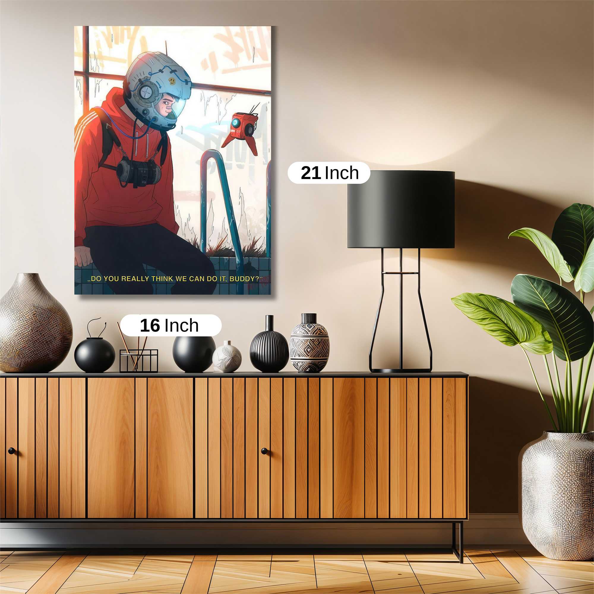 Futuristic Resolve Safe Wall Magnetic / M