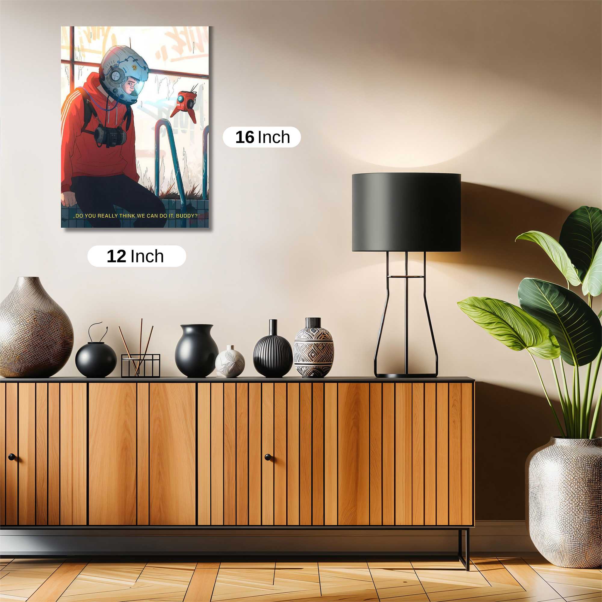 Futuristic Resolve Safe Wall Magnetic / M