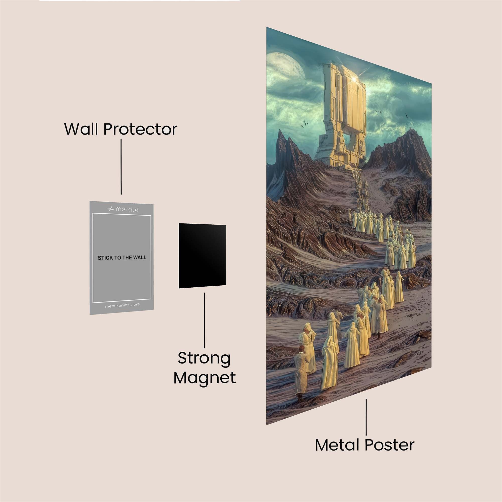 Distant Ascent Safe Wall Magnetic / M