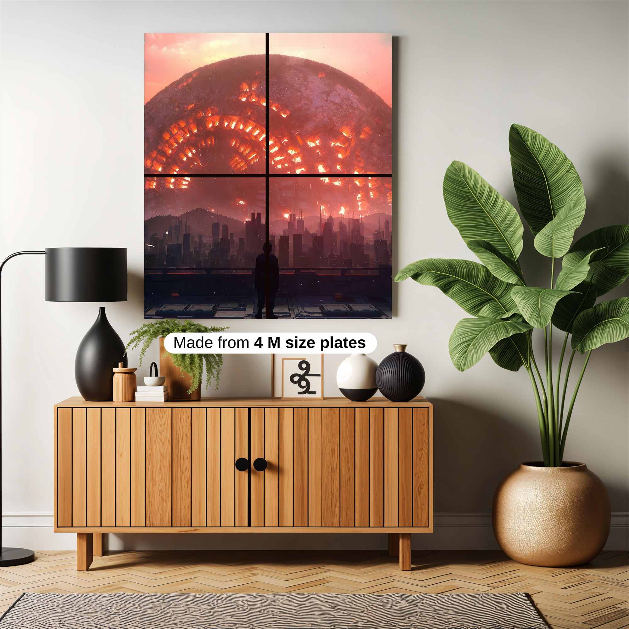 Apocalyptic Horizon Safe Wall Magnetic / M