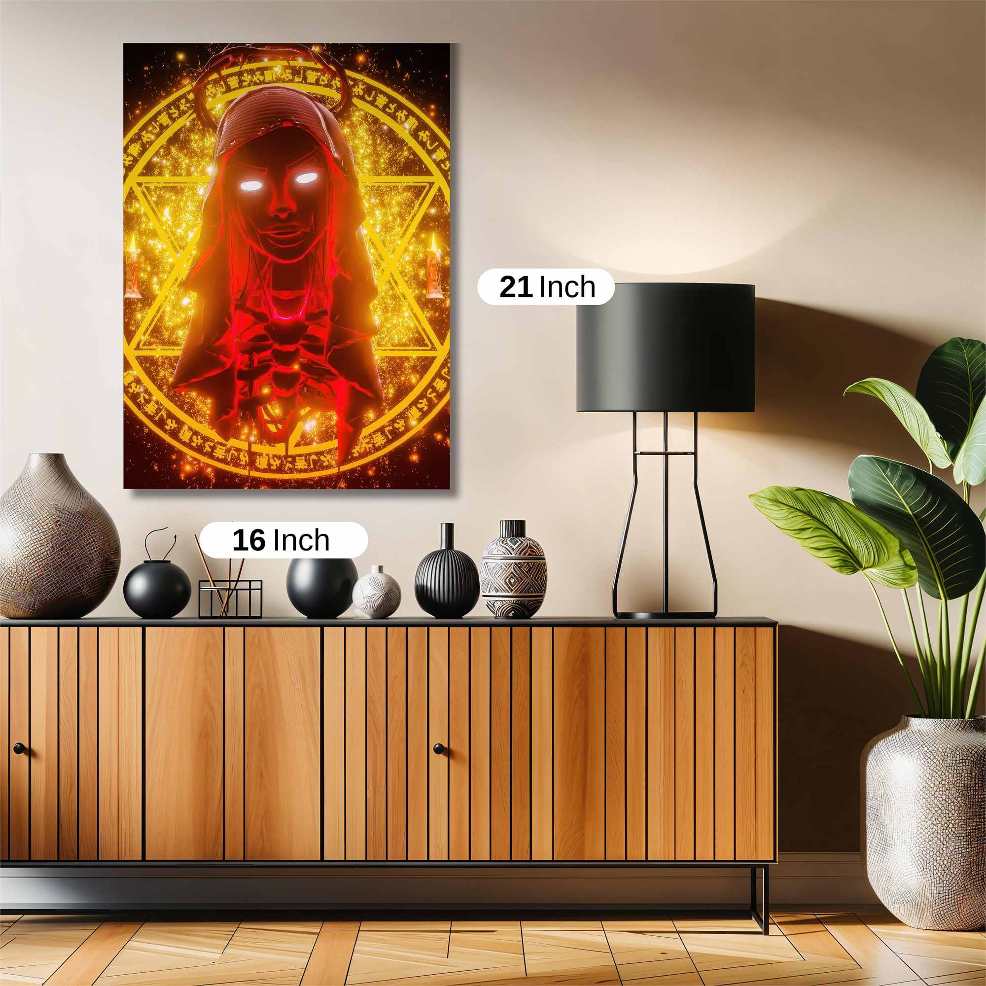 Enigmatic Radiance Safe Wall Magnetic / M