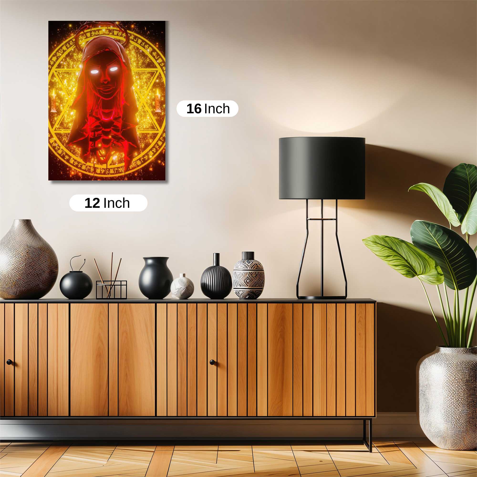 Enigmatic Radiance Safe Wall Magnetic / M