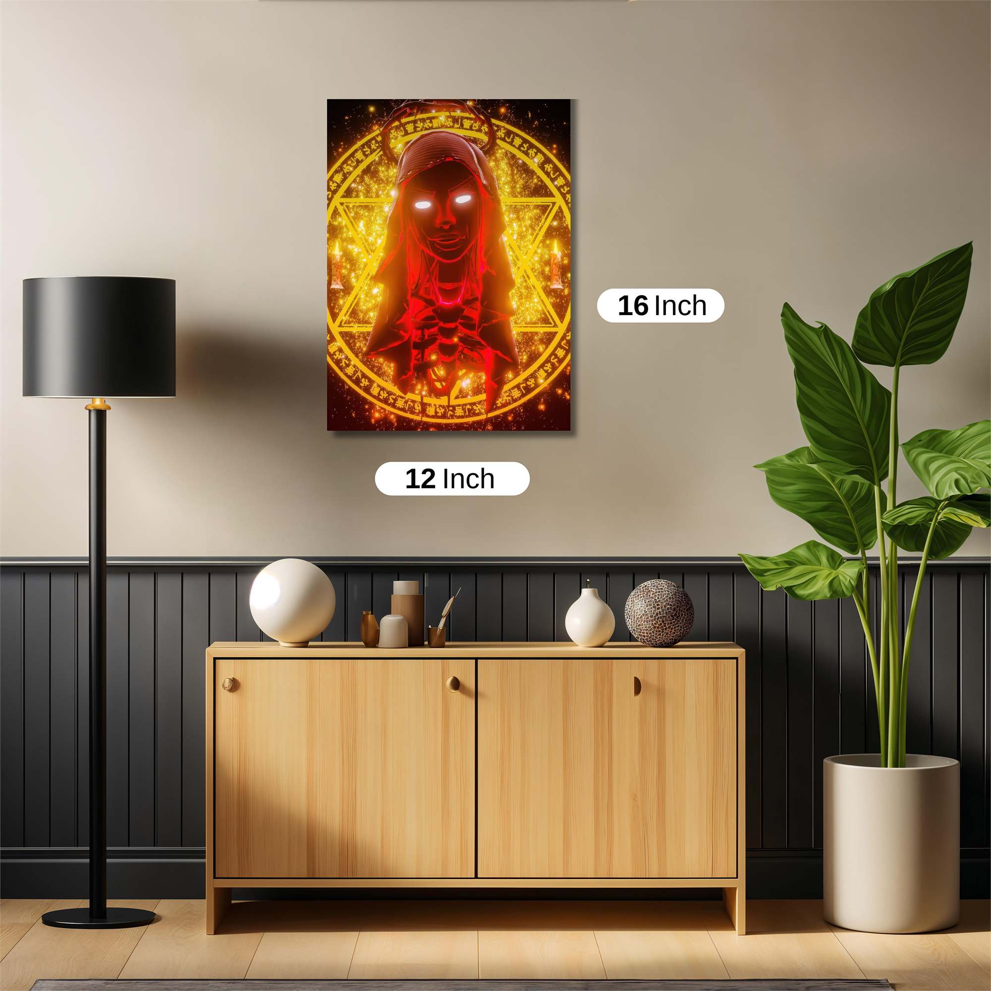 Enigmatic Radiance Safe Wall Magnetic / M