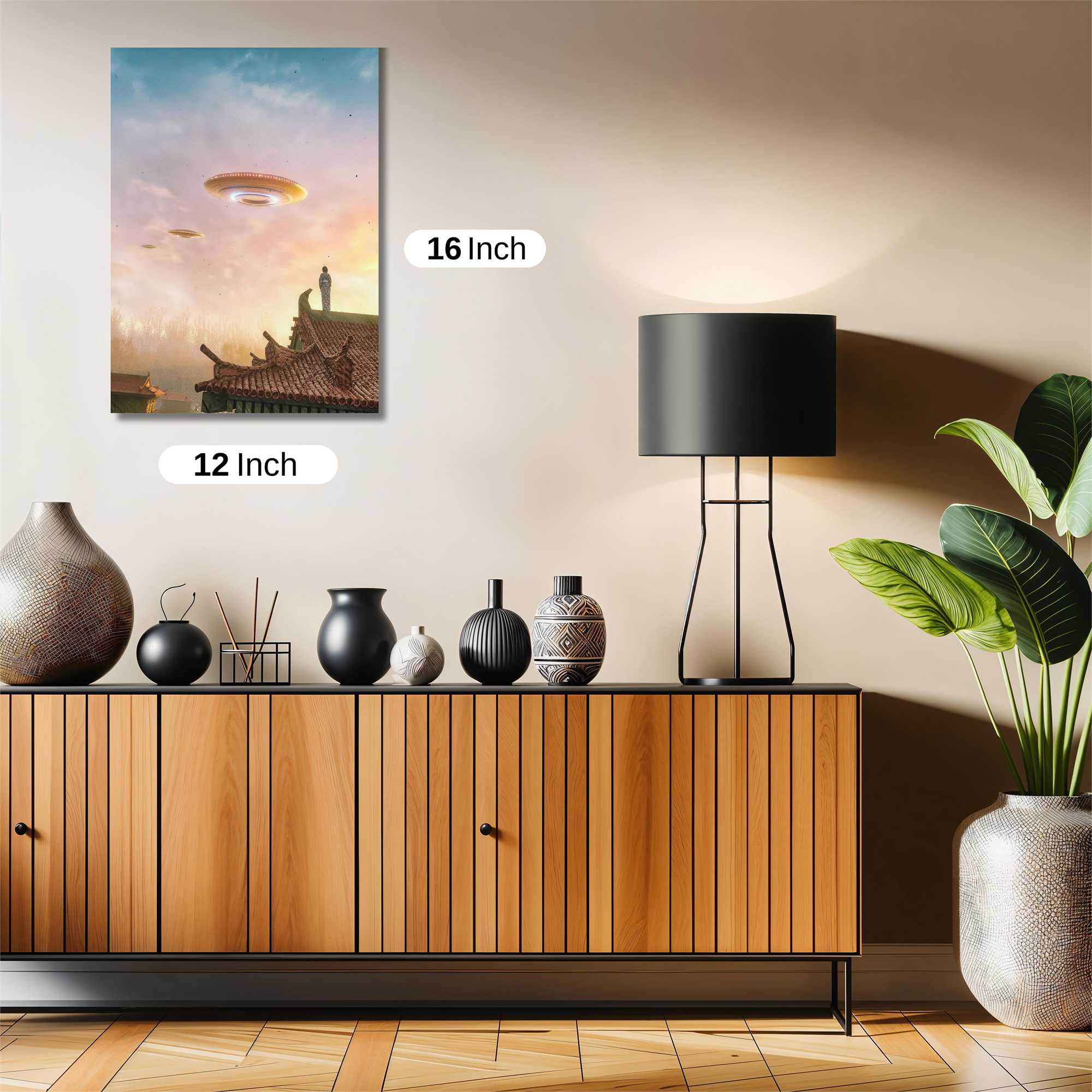 Skyward Tranquility Safe Wall Magnetic / M