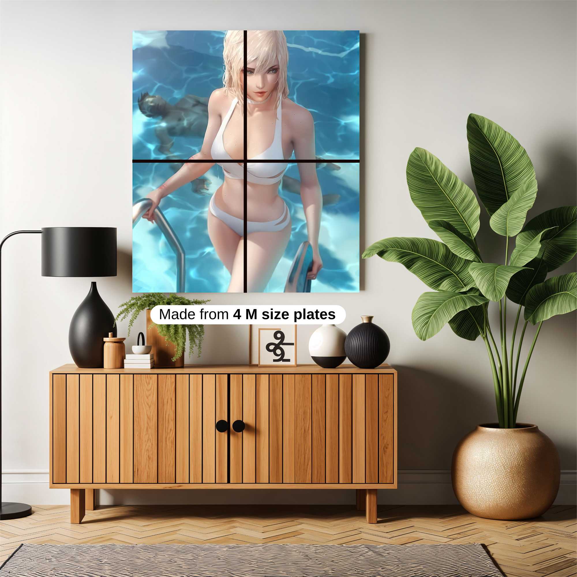 Aqua Allure Safe Wall Magnetic / M