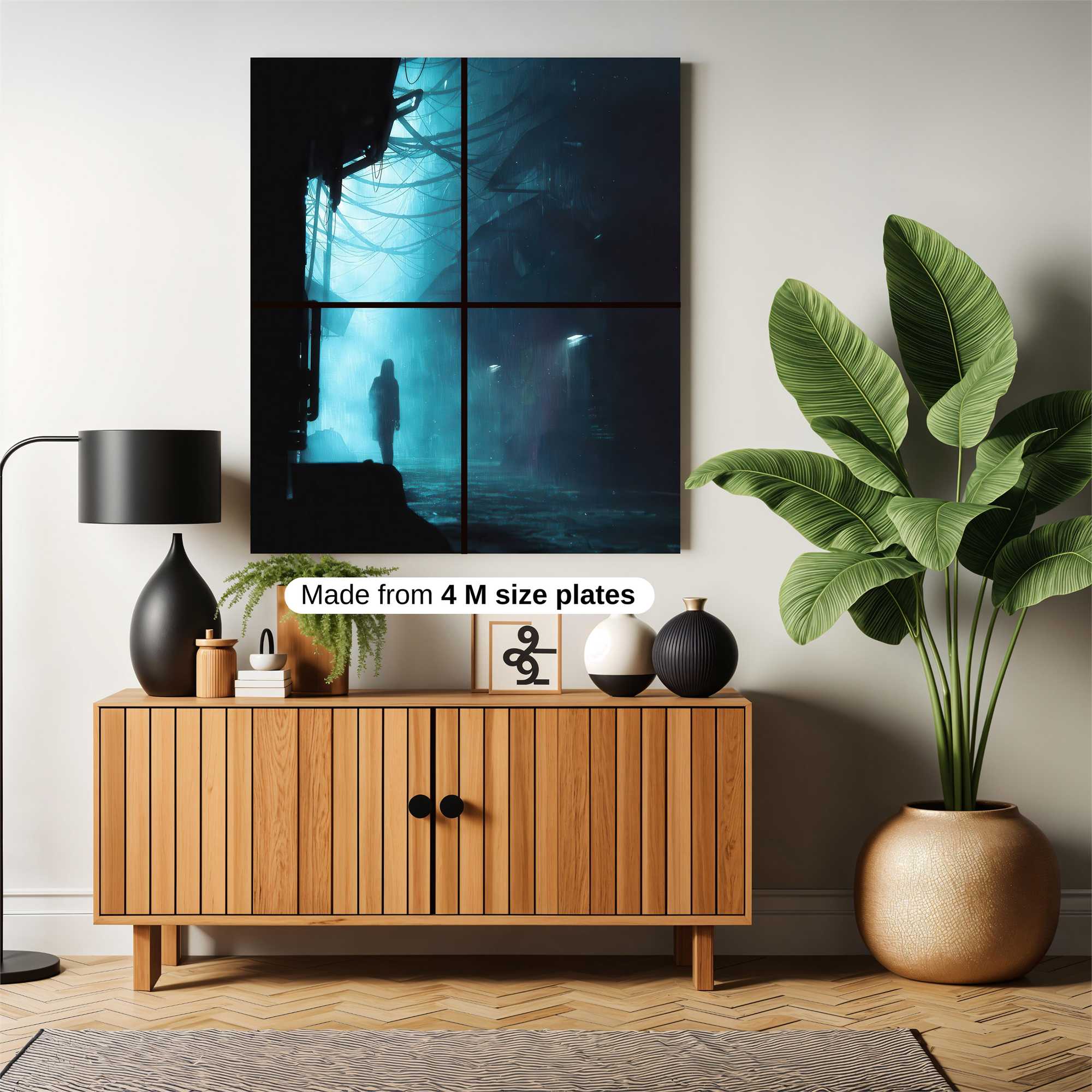 Silhouette Mystery Safe Wall Magnetic / M