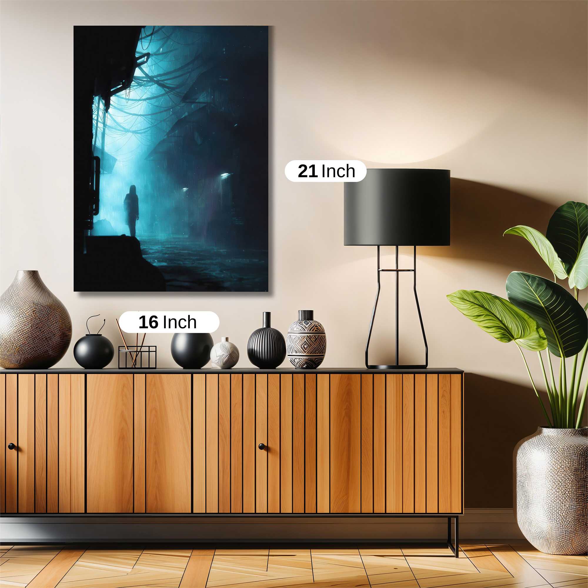 Silhouette Mystery Safe Wall Magnetic / M