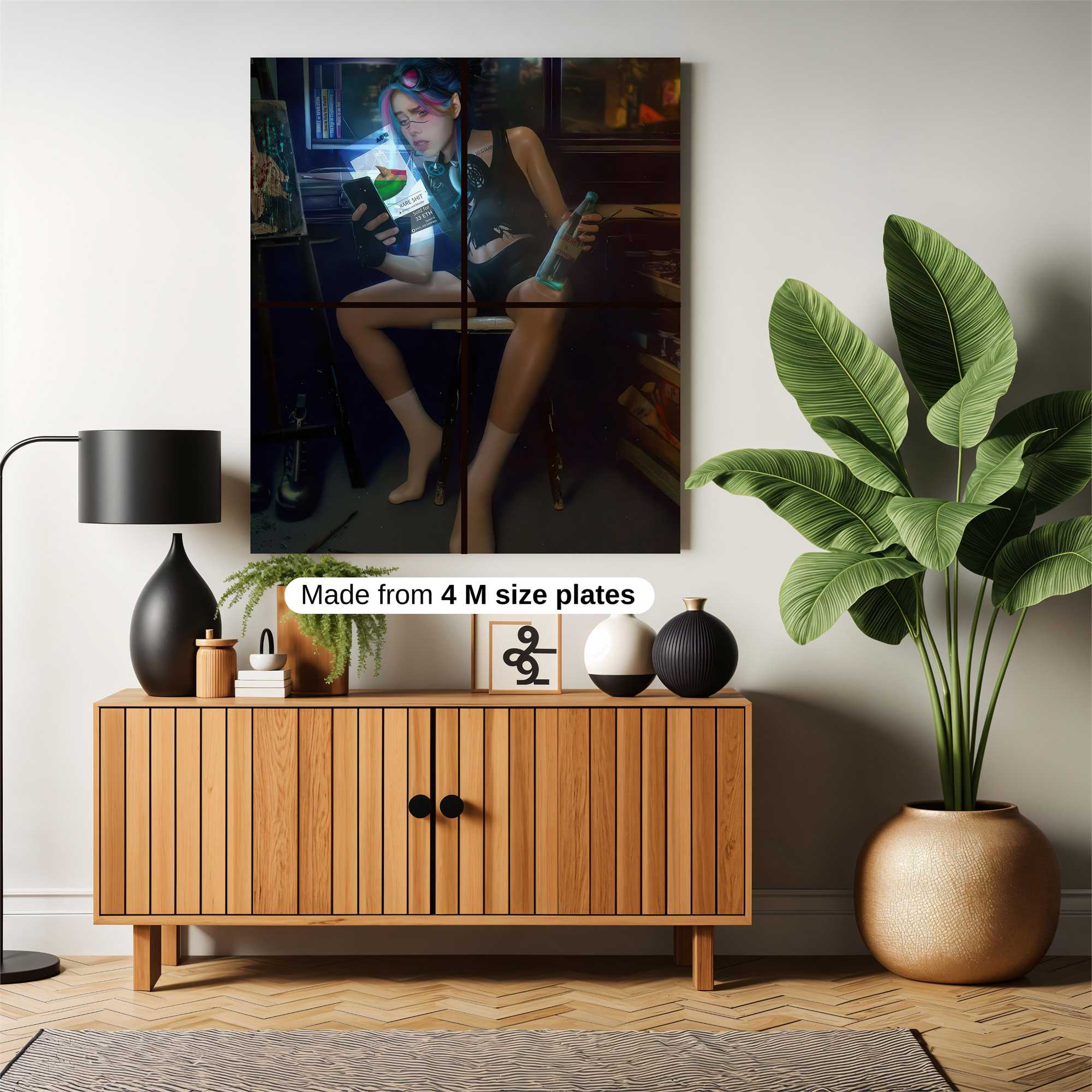 Techno Chill Safe Wall Magnetic / M