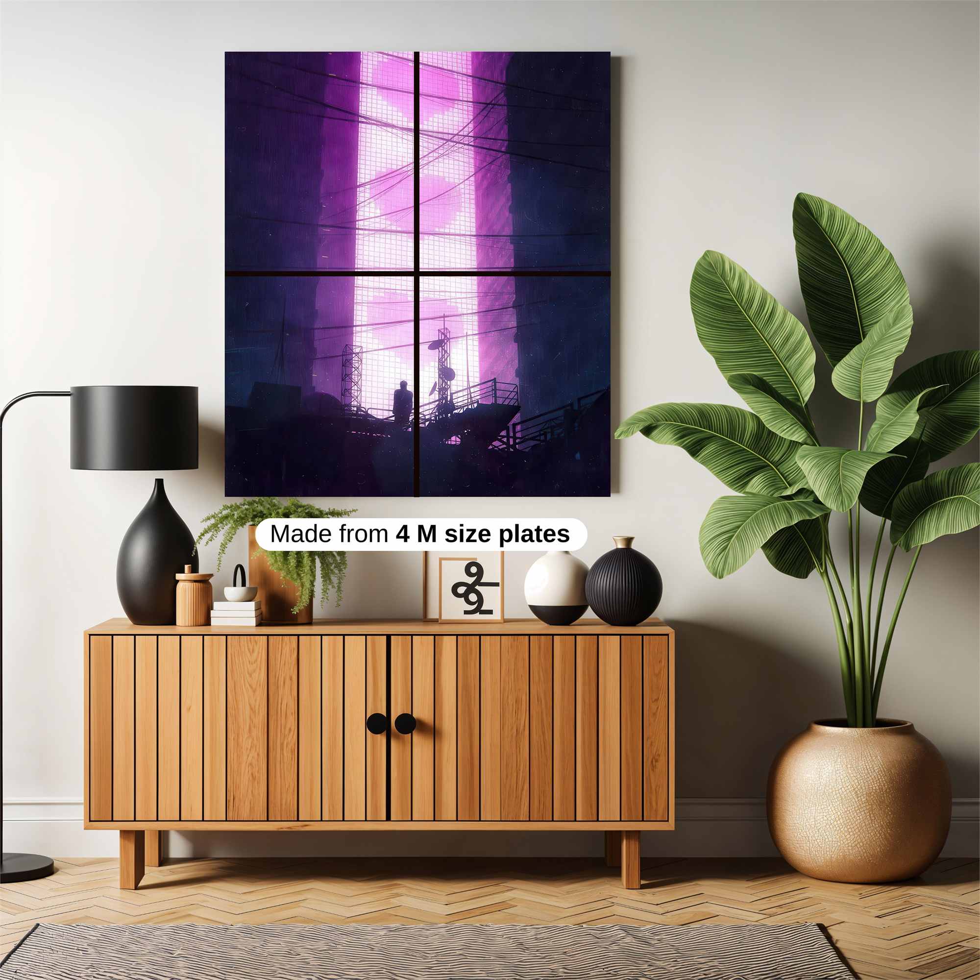 Neon Vigil Safe Wall Magnetic / M