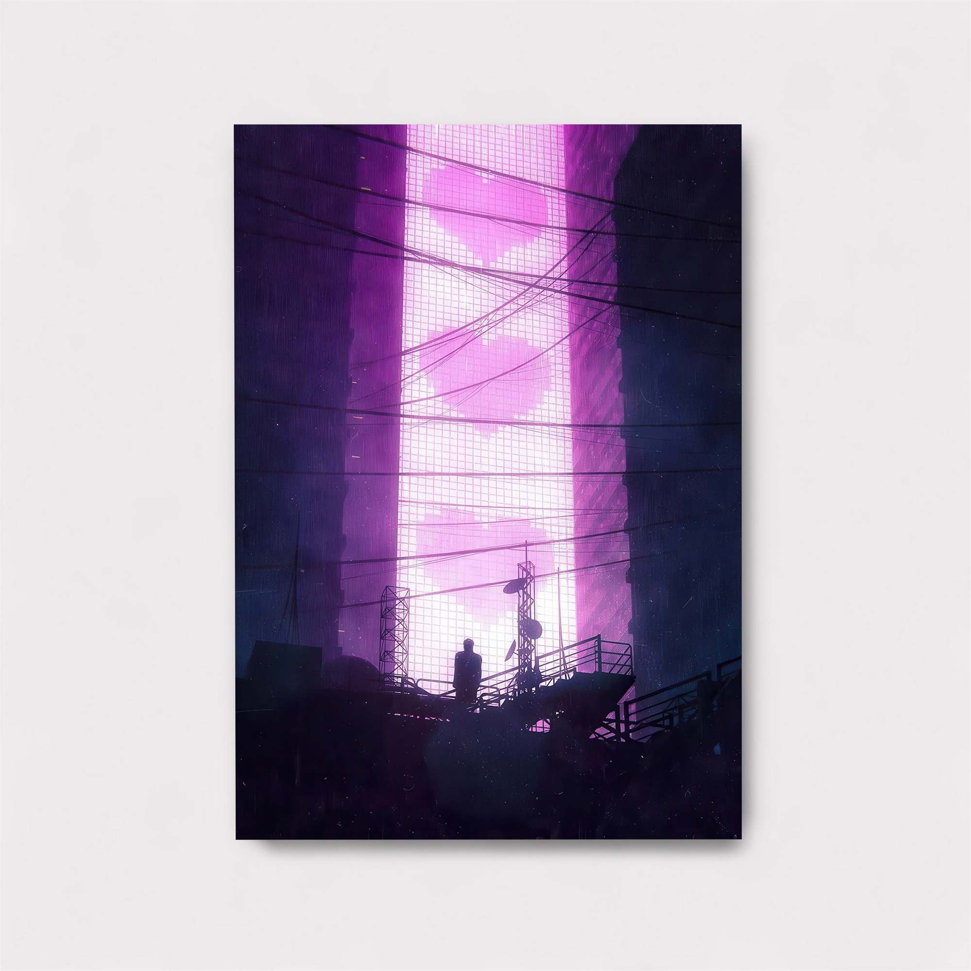 Neon Vigil Safe Wall Magnetic / M