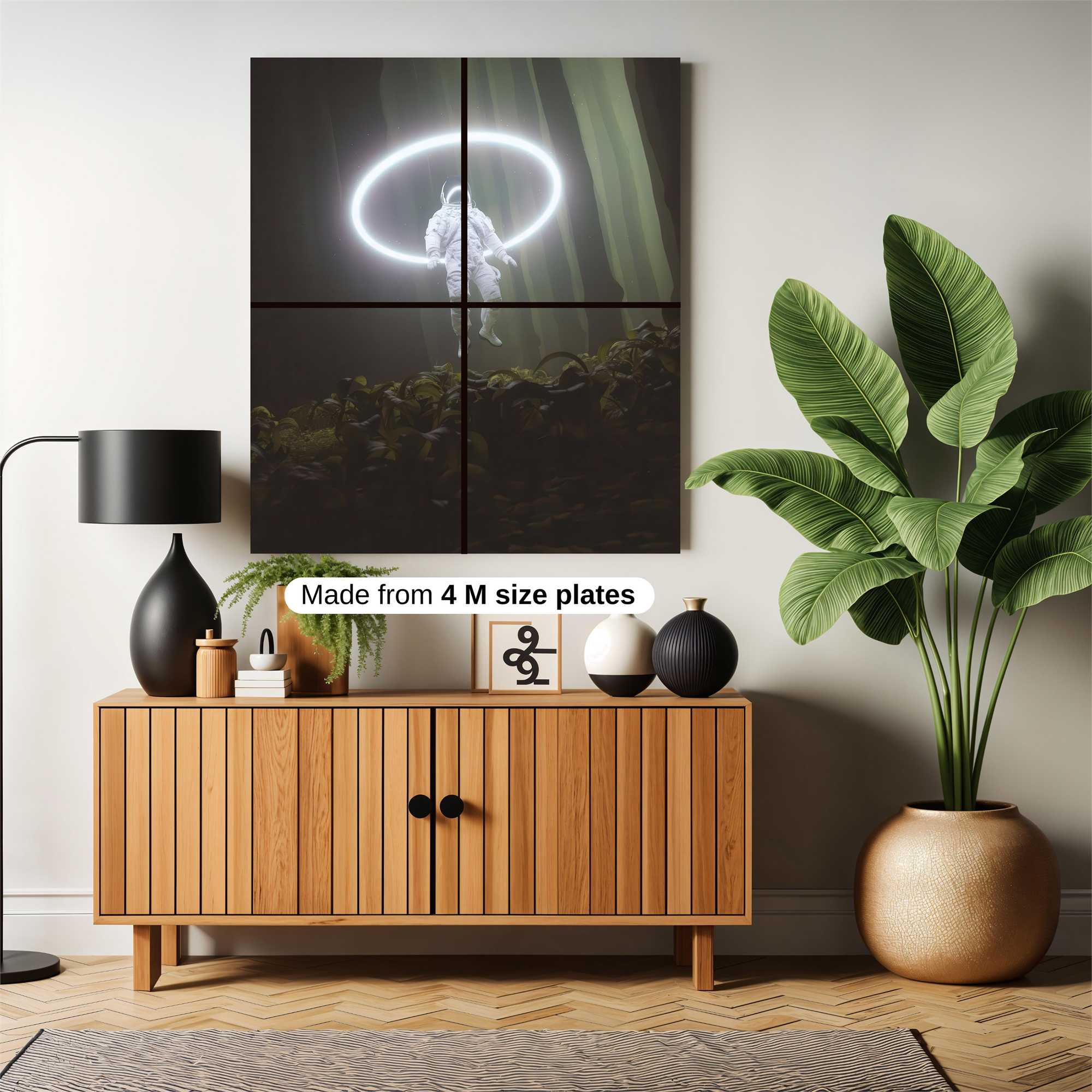 Astronaut's Ascension Safe Wall Magnetic / M