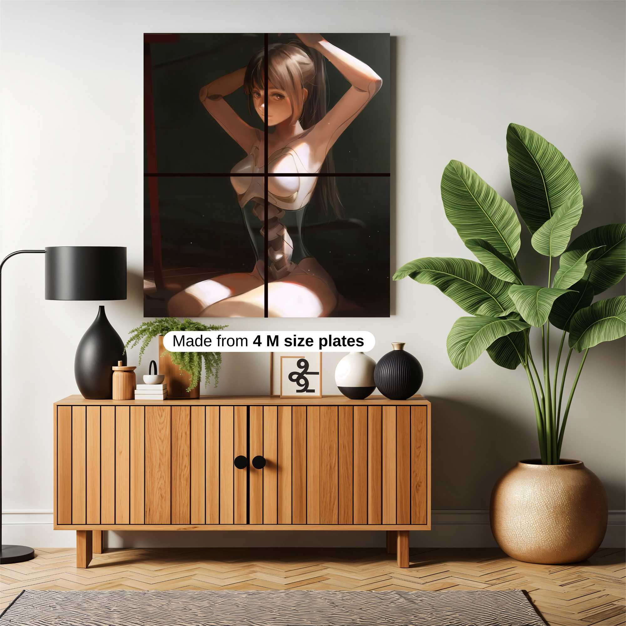 Cyber Serenity Safe Wall Magnetic / M