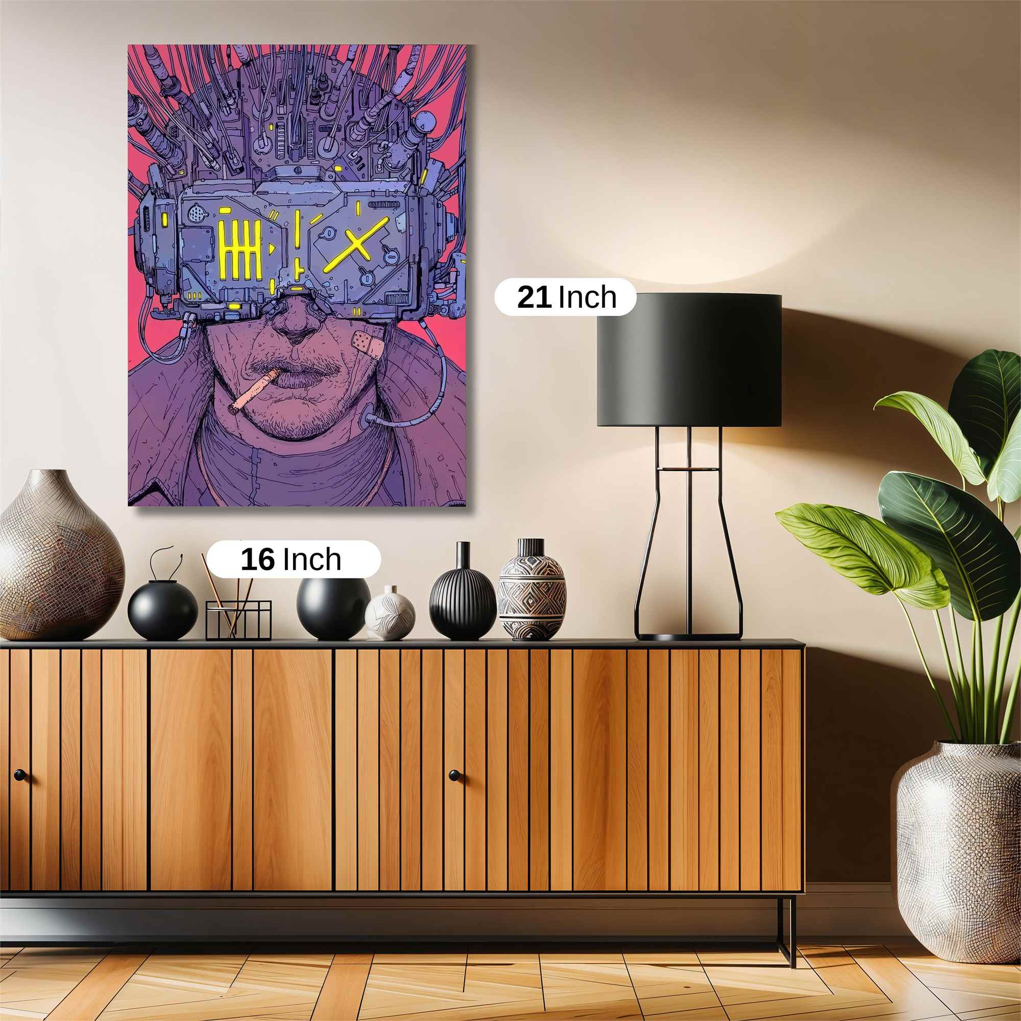 Neon Reverie Safe Wall Magnetic / M