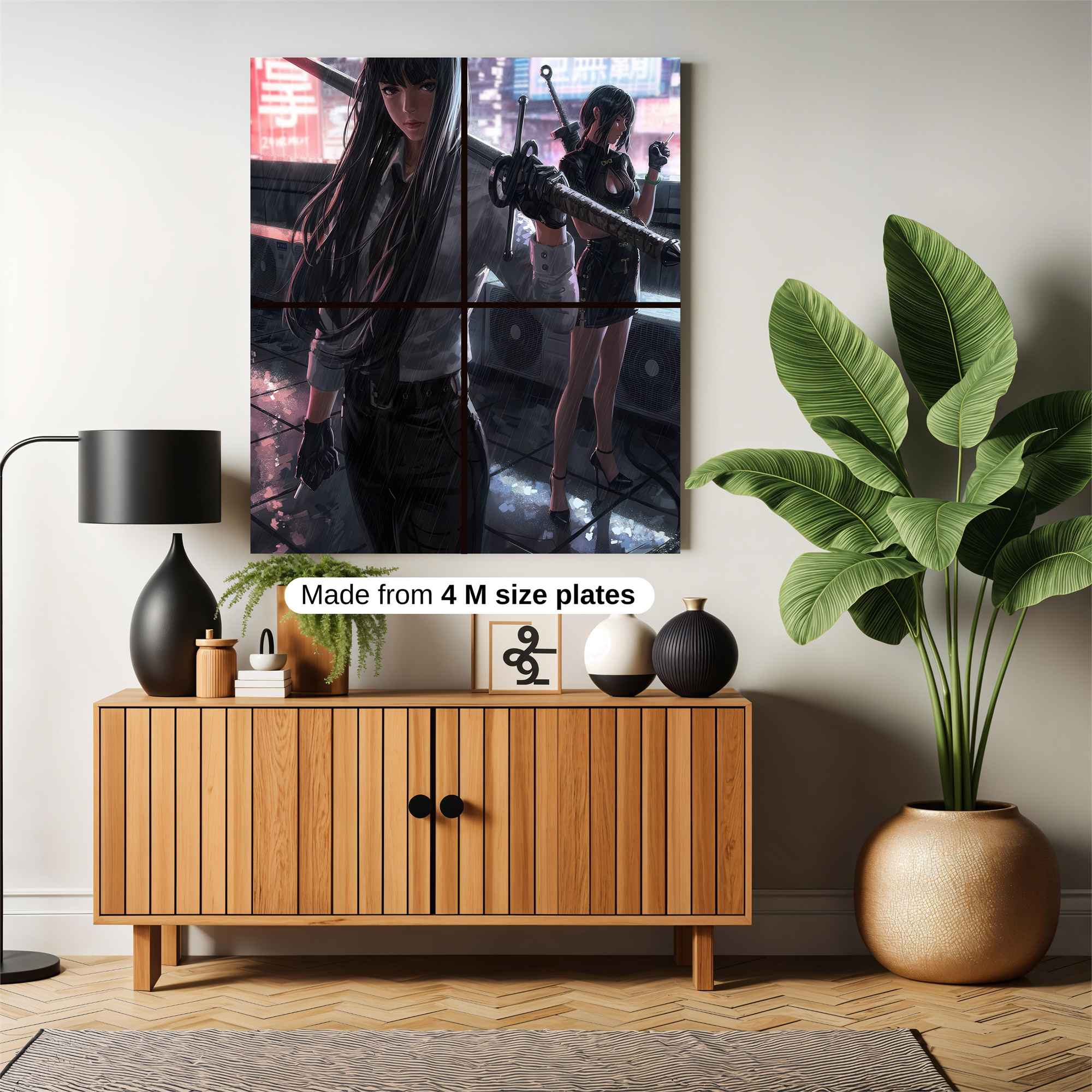 Samurai Serenity Safe Wall Magnetic / M