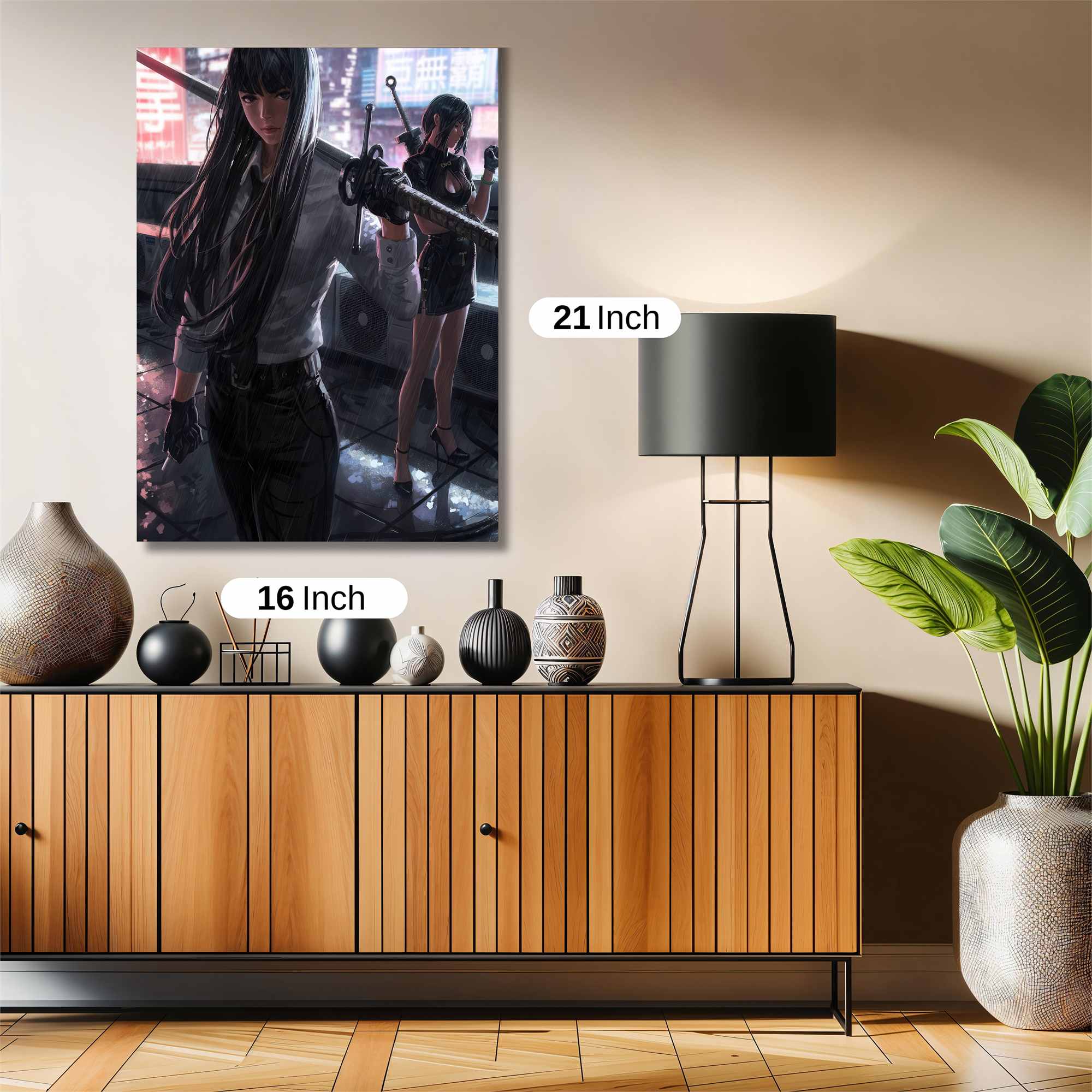 Samurai Serenity Safe Wall Magnetic / M