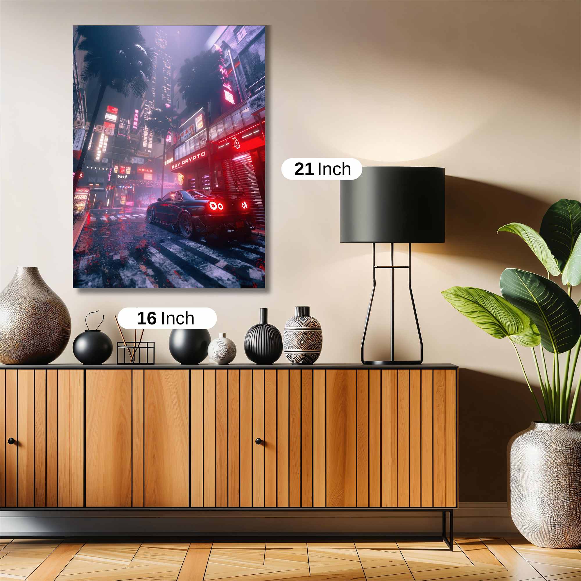 Neon Reverie Safe Wall Magnetic / M