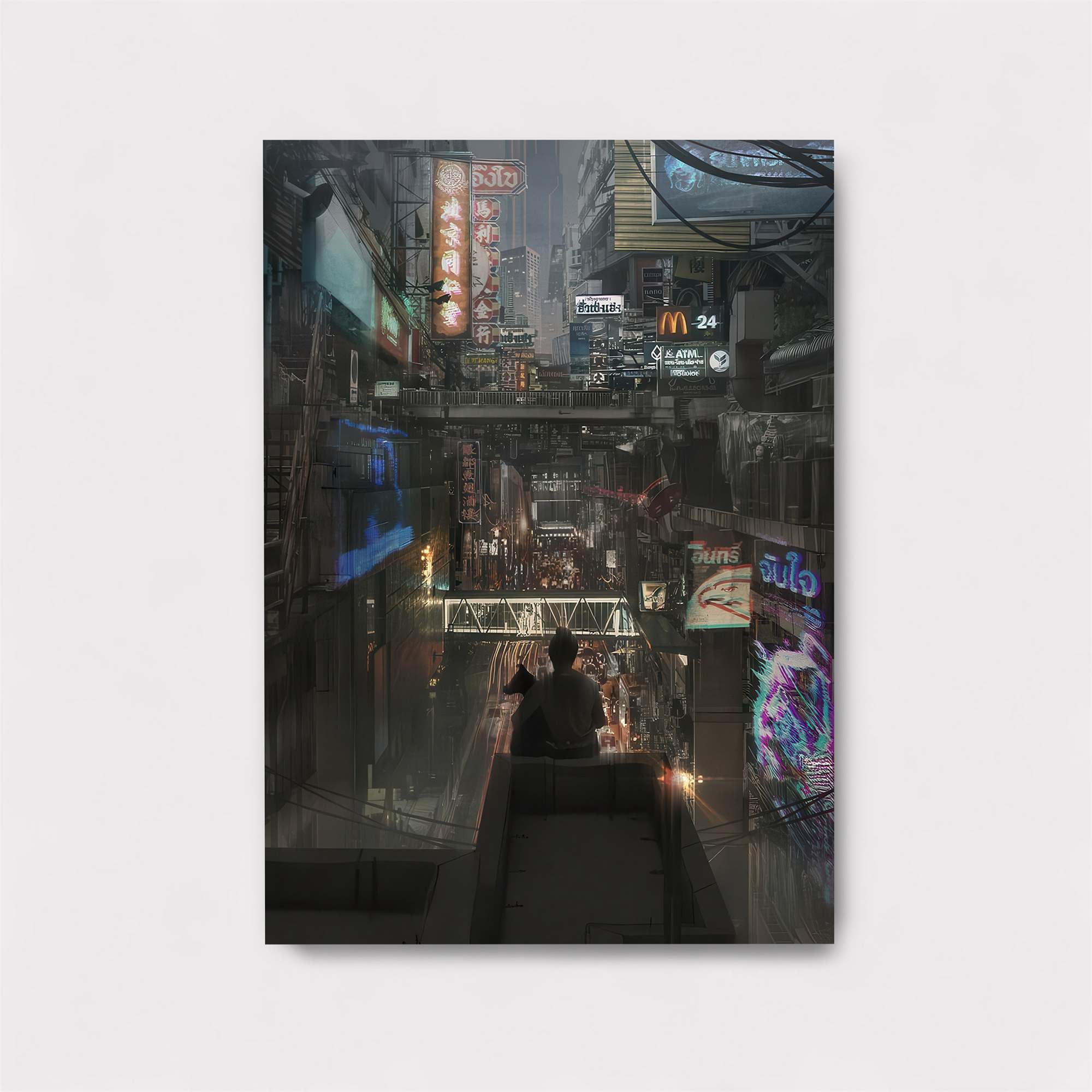 Neon Reverie Safe Wall Magnetic / M