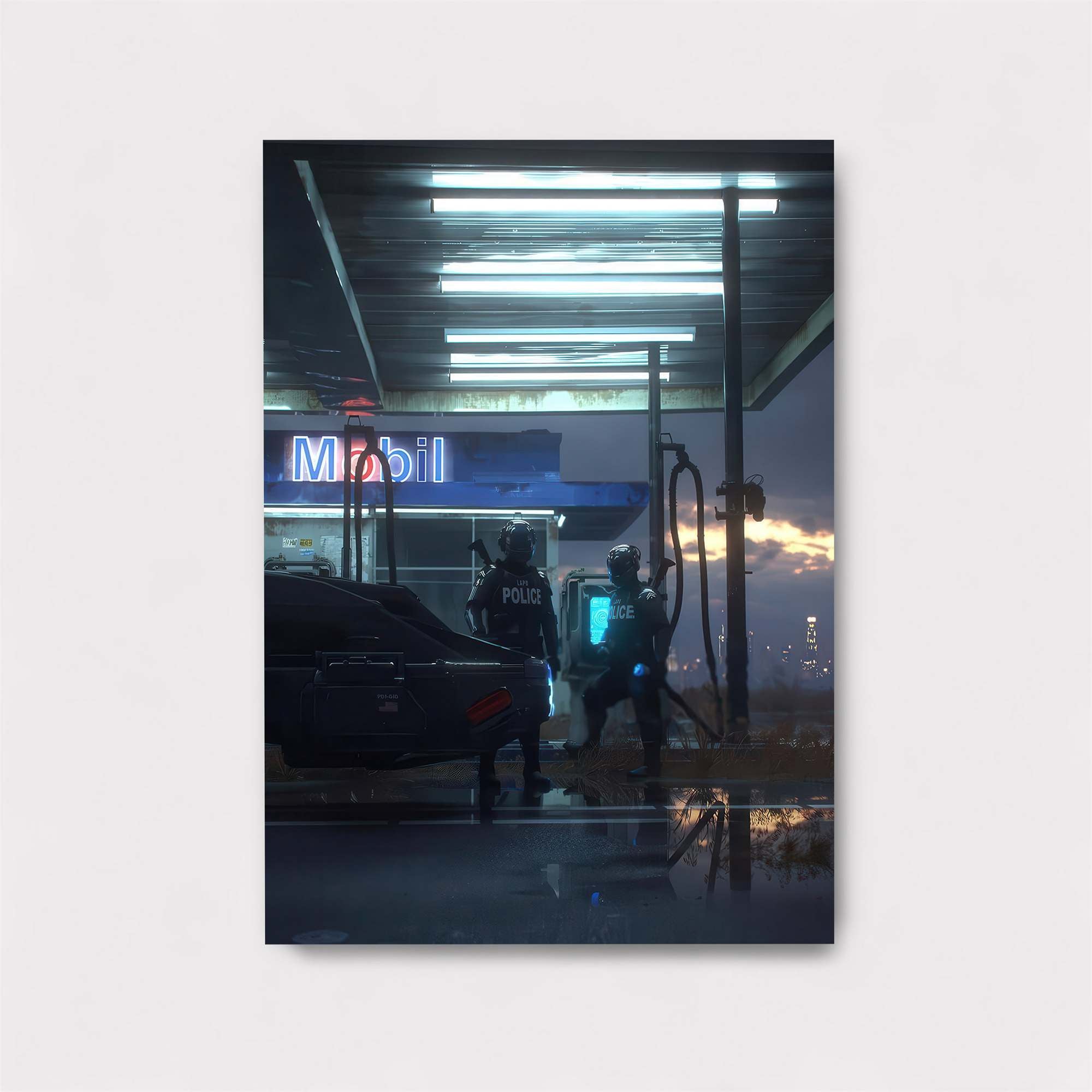 Petrol Vigilance Safe Wall Magnetic / M