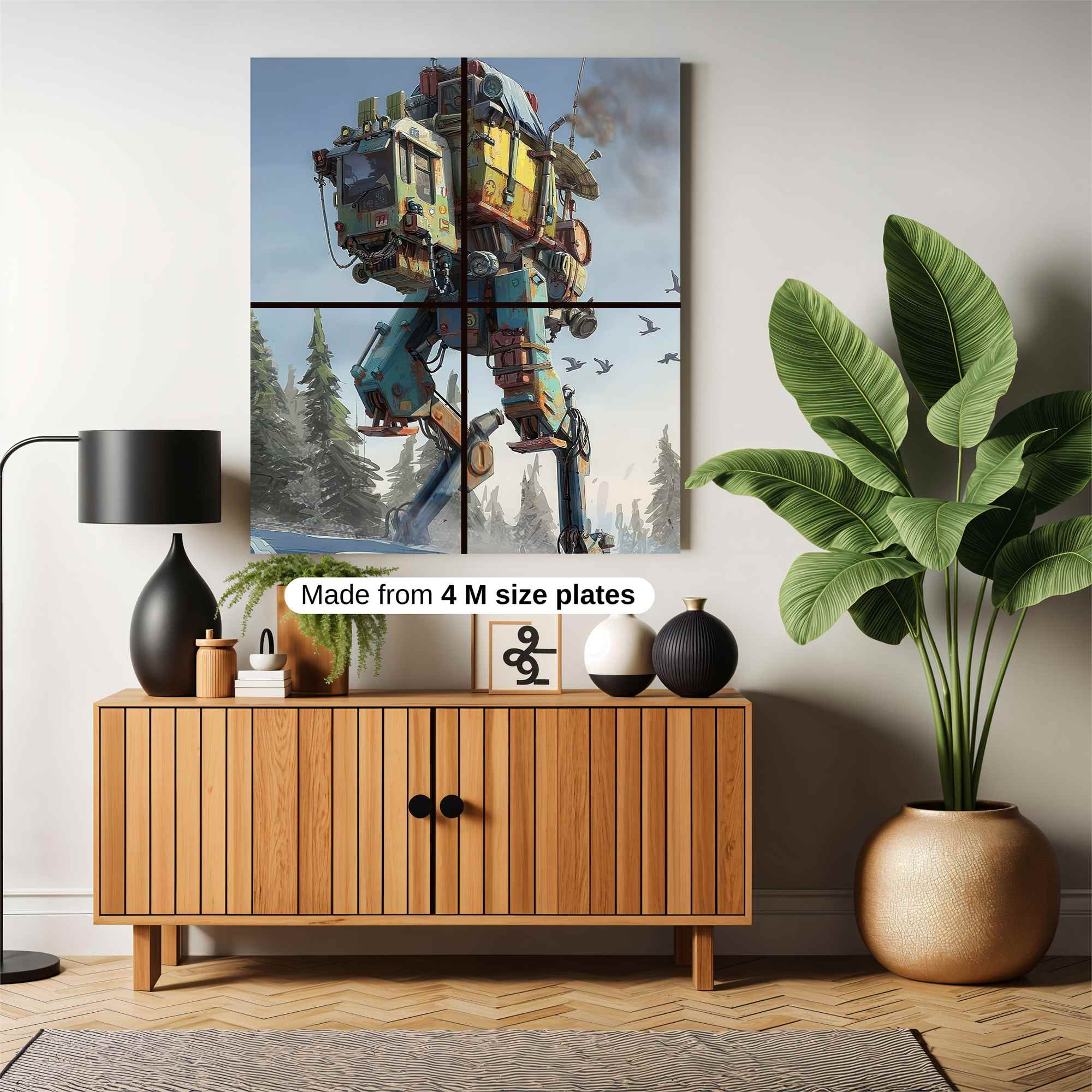 Mech Wanderlust Safe Wall Magnetic / M