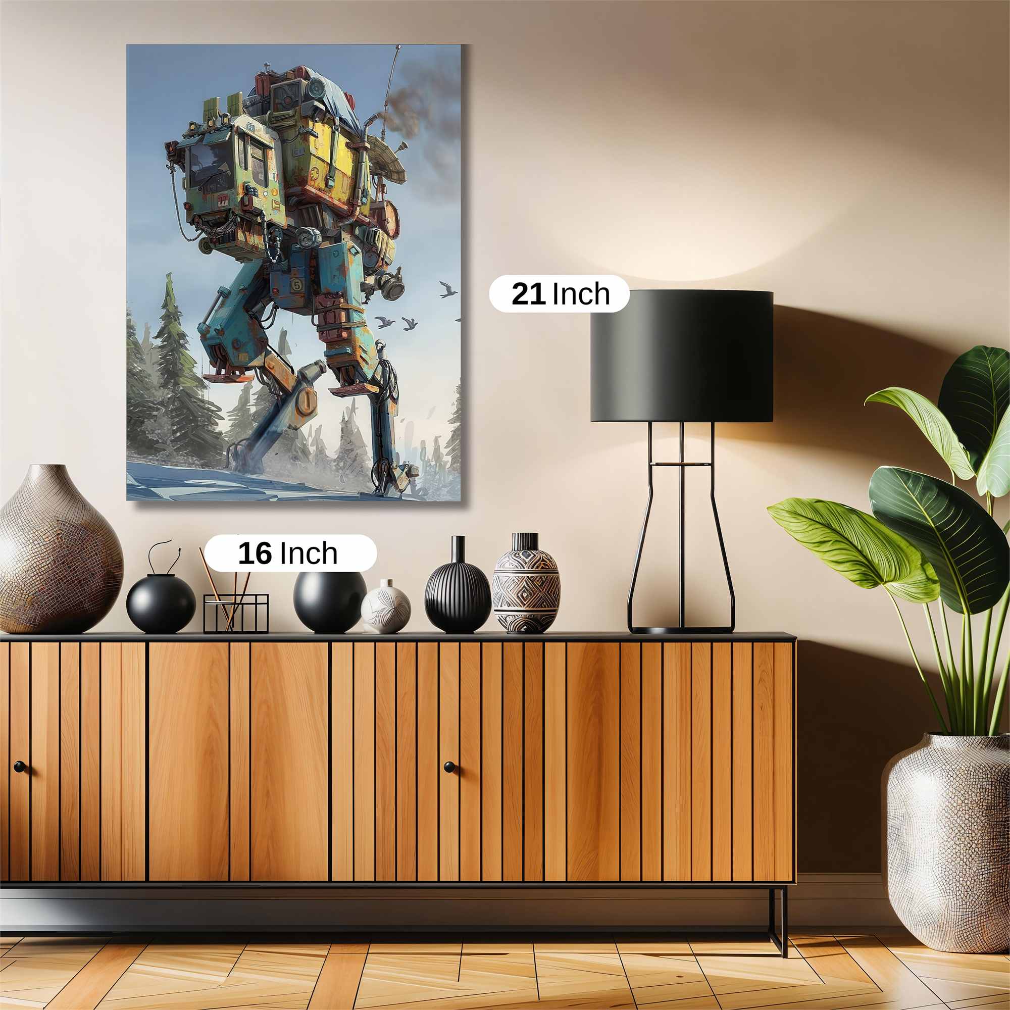 Mech Wanderlust Safe Wall Magnetic / M