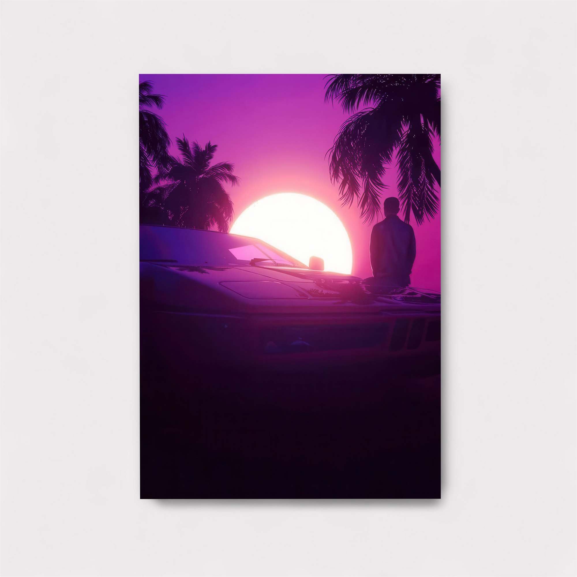 Sunset Vibes Safe Wall Magnetic / M