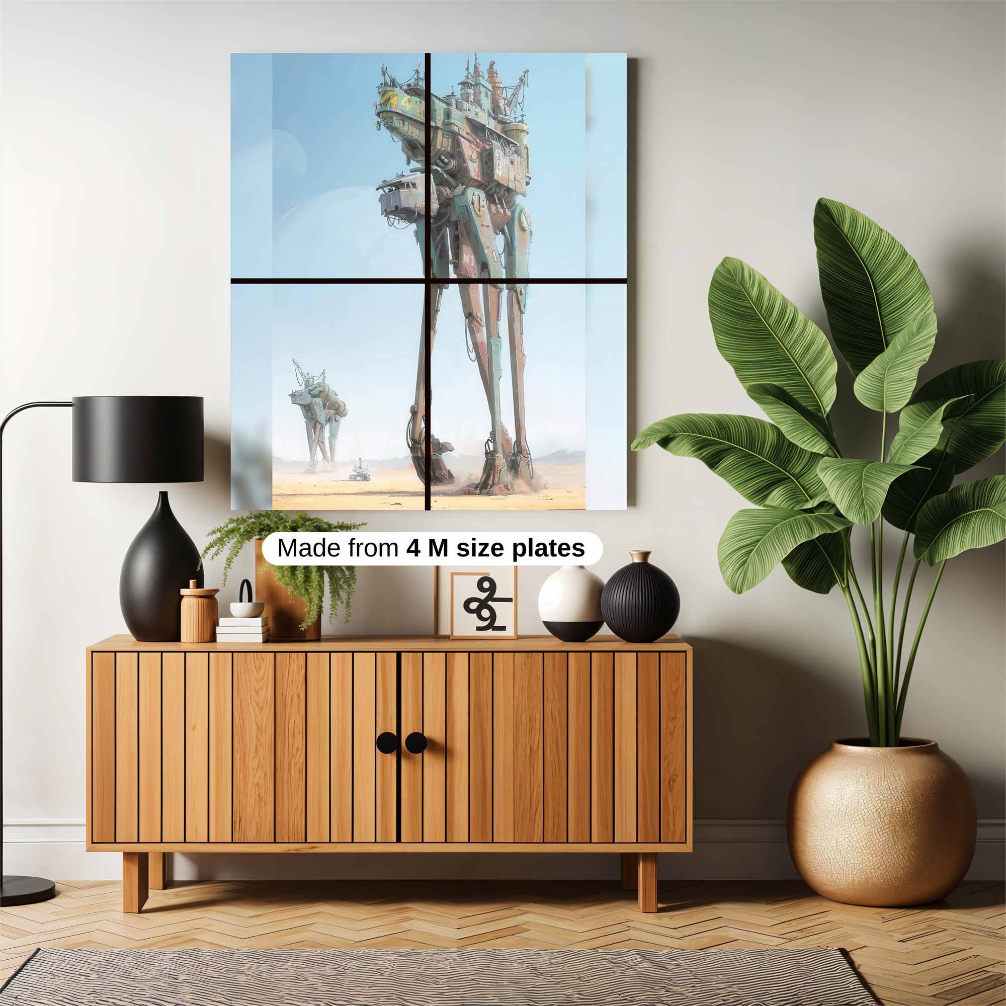 Mechanoid Wanderlust Safe Wall Magnetic / M