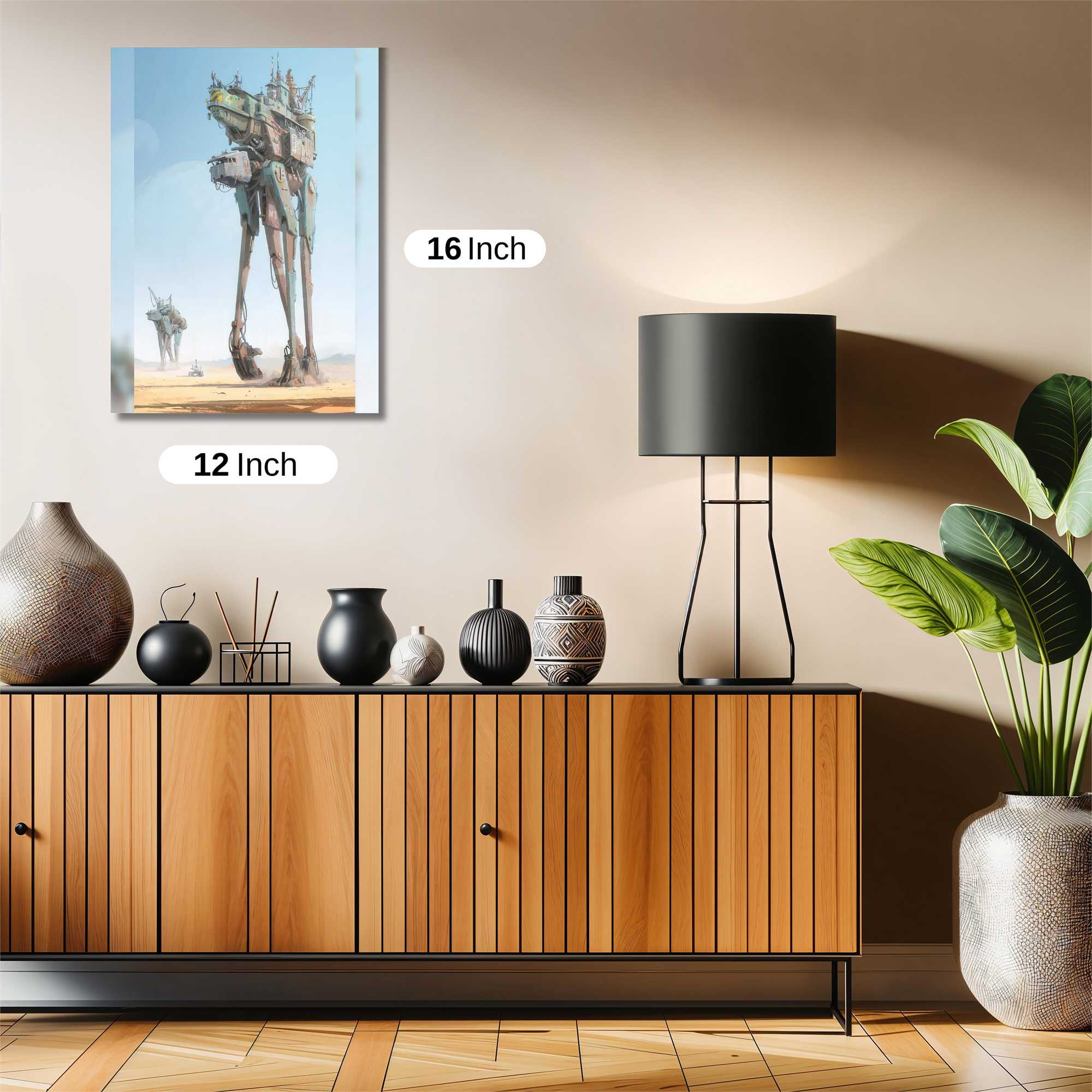 Mechanoid Wanderlust Safe Wall Magnetic / M