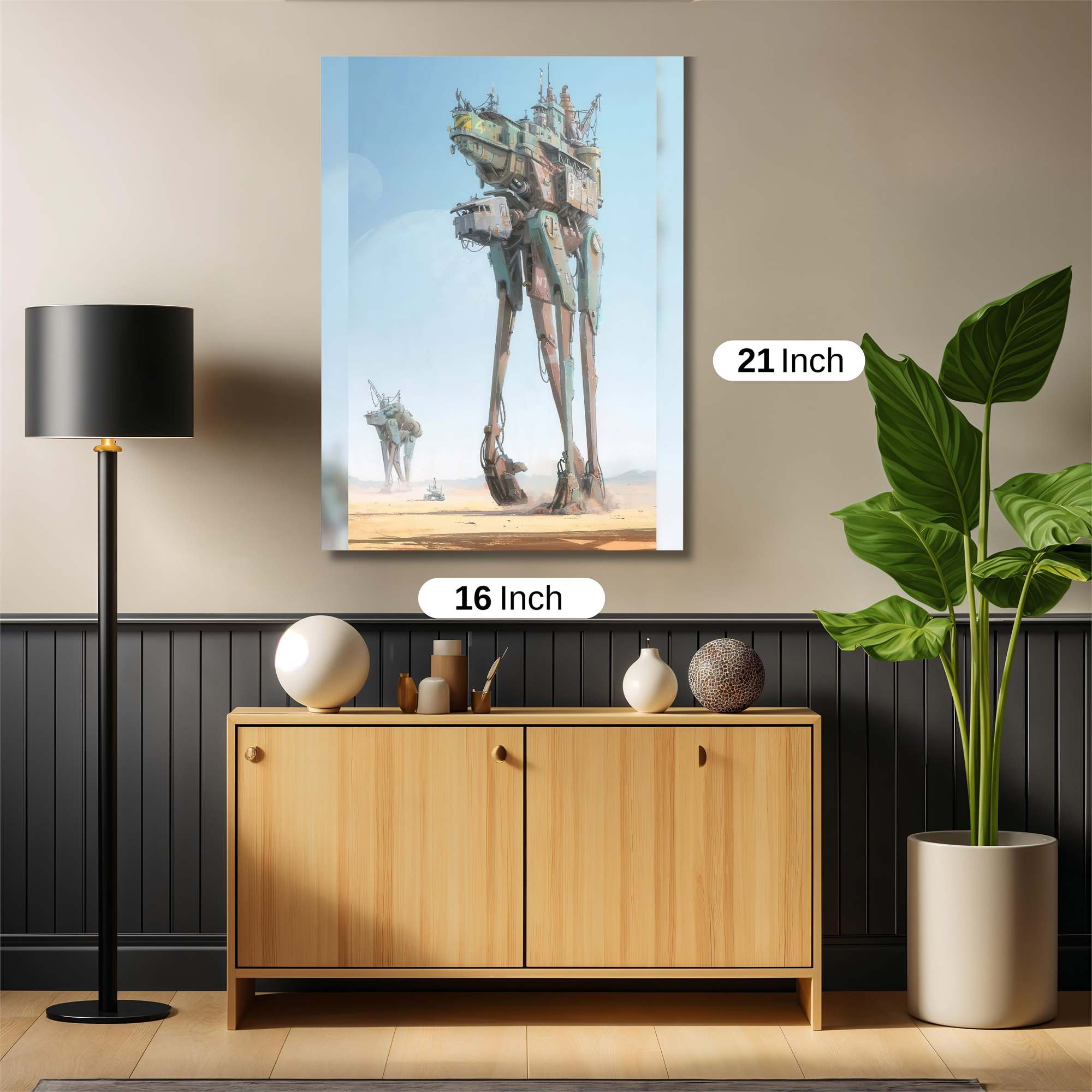 Mechanoid Wanderlust Safe Wall Magnetic / M