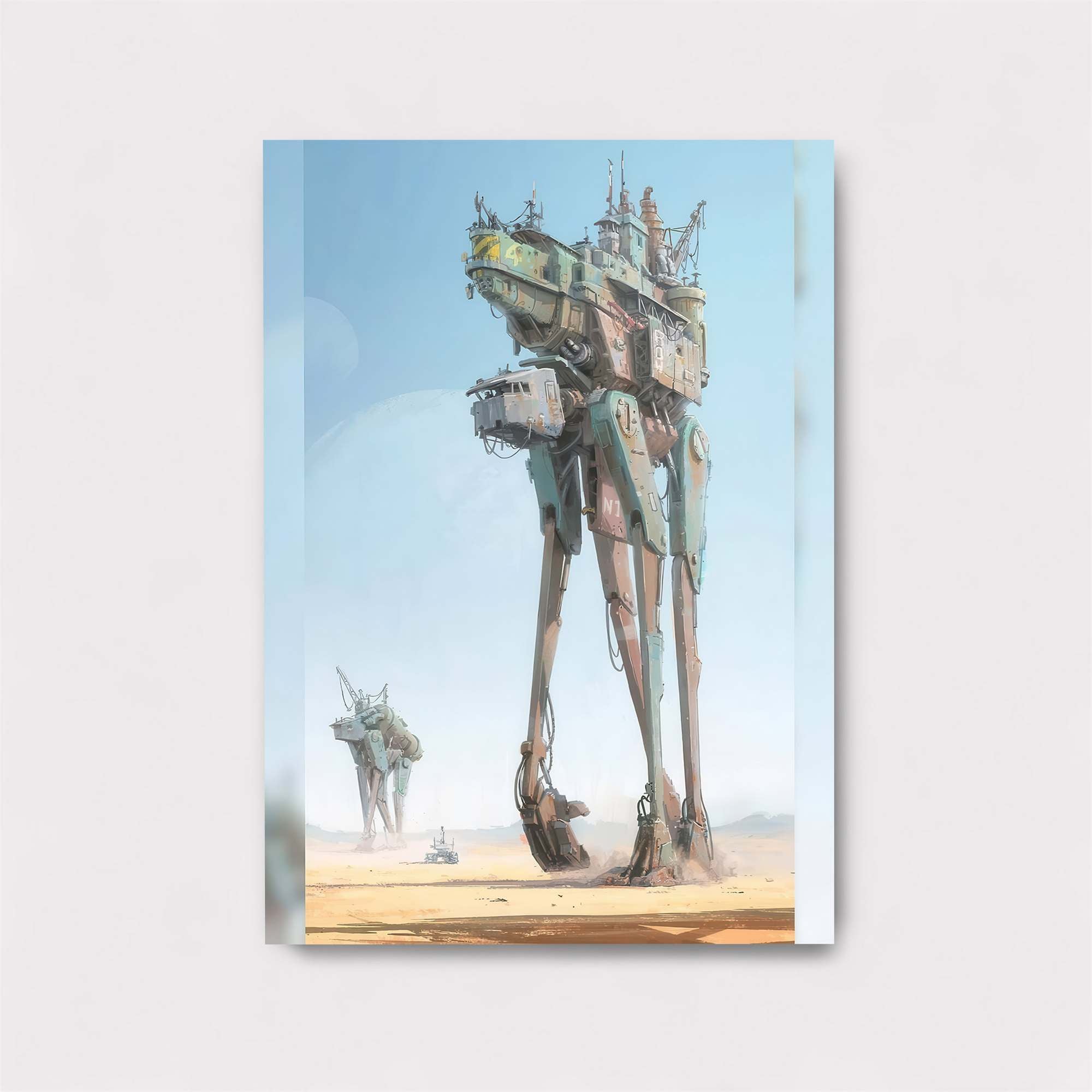 Mechanoid Wanderlust Safe Wall Magnetic / M