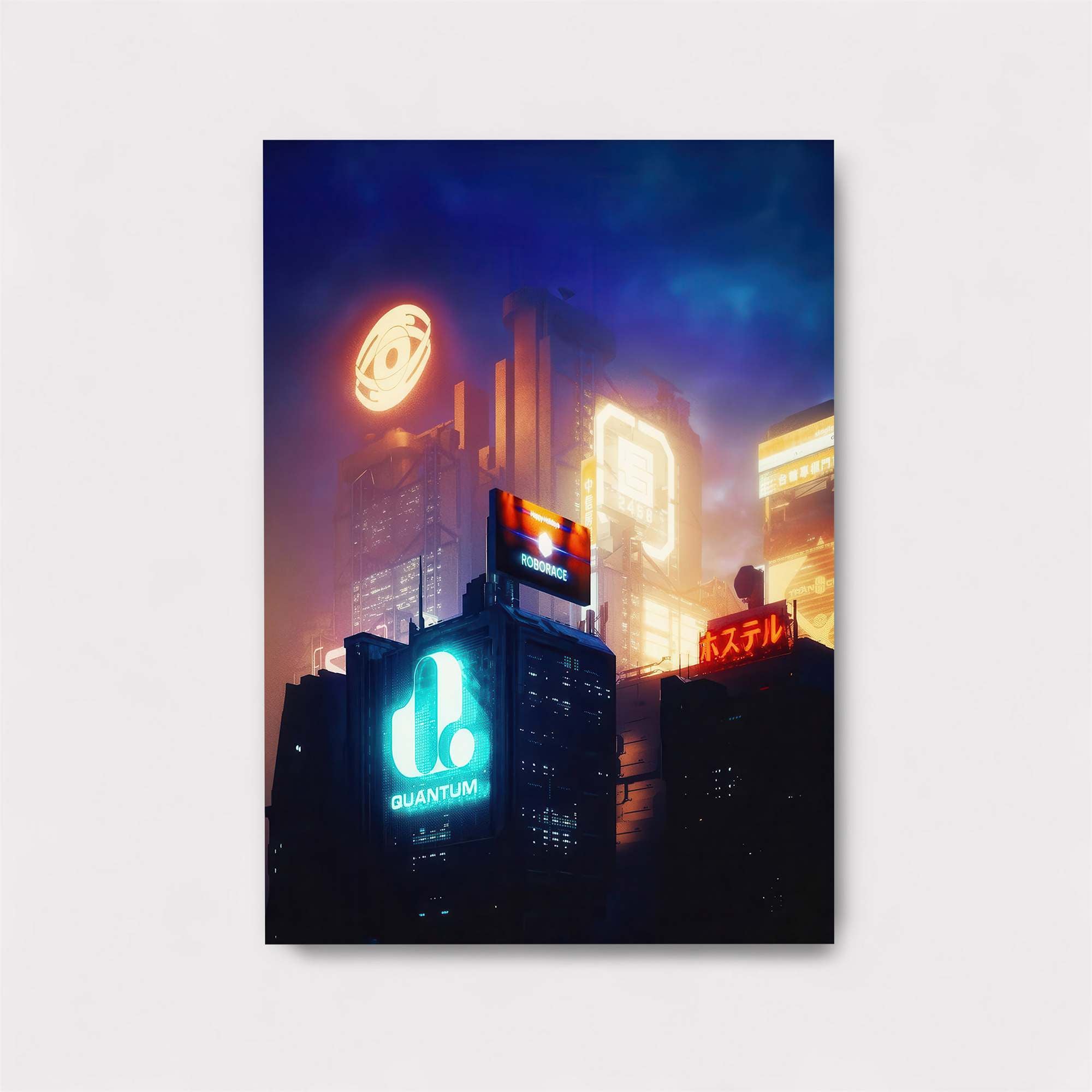 Neon Dreamscape Safe Wall Magnetic / M