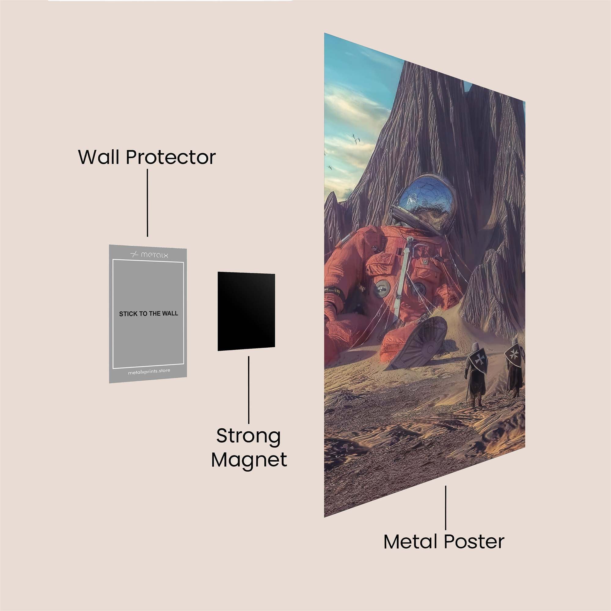 Cosmic Whimsy Safe Wall Magnetic / M