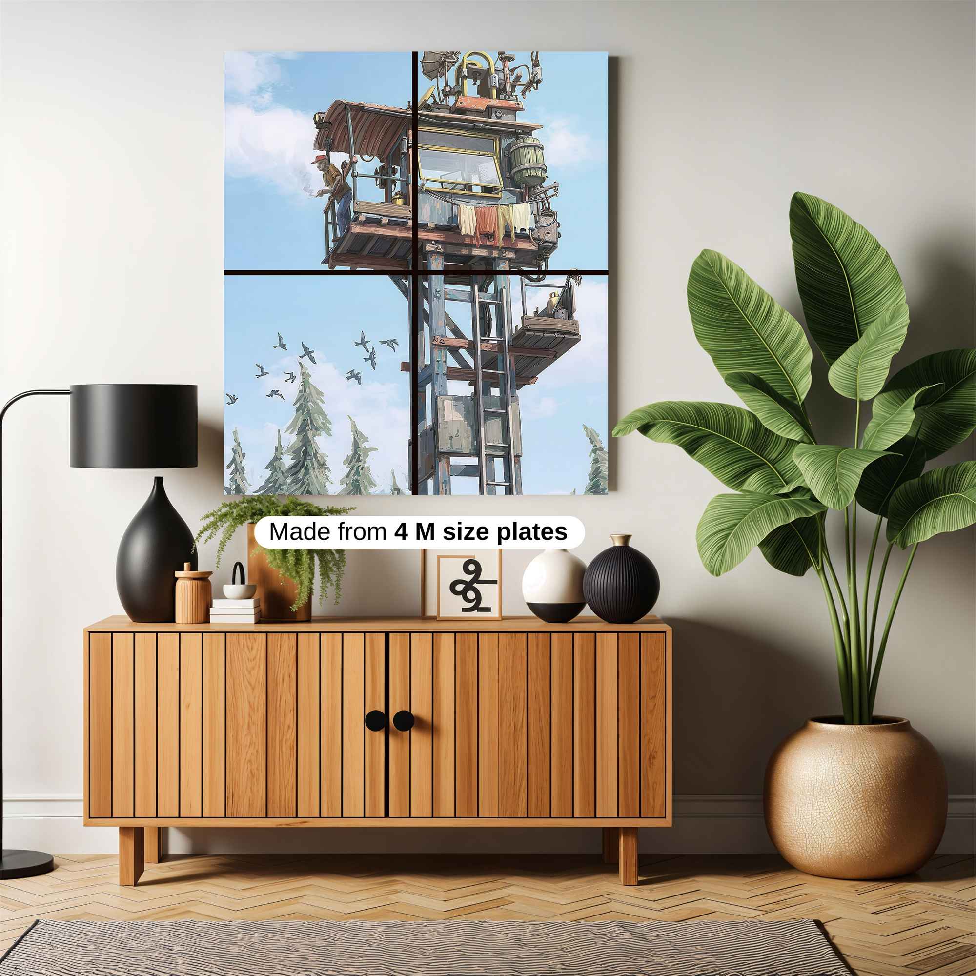 Tower Solitude Safe Wall Magnetic / M