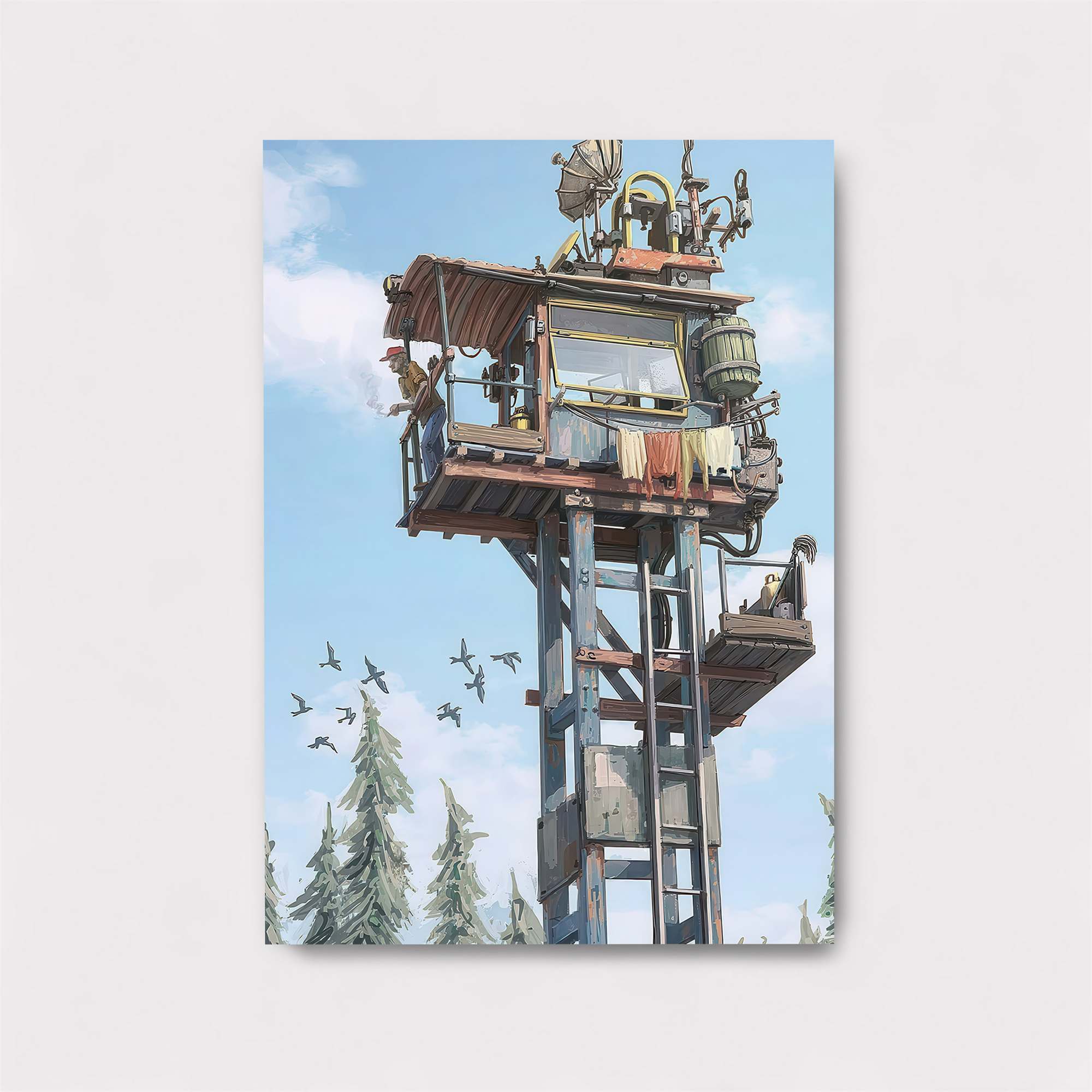 Tower Solitude Safe Wall Magnetic / M