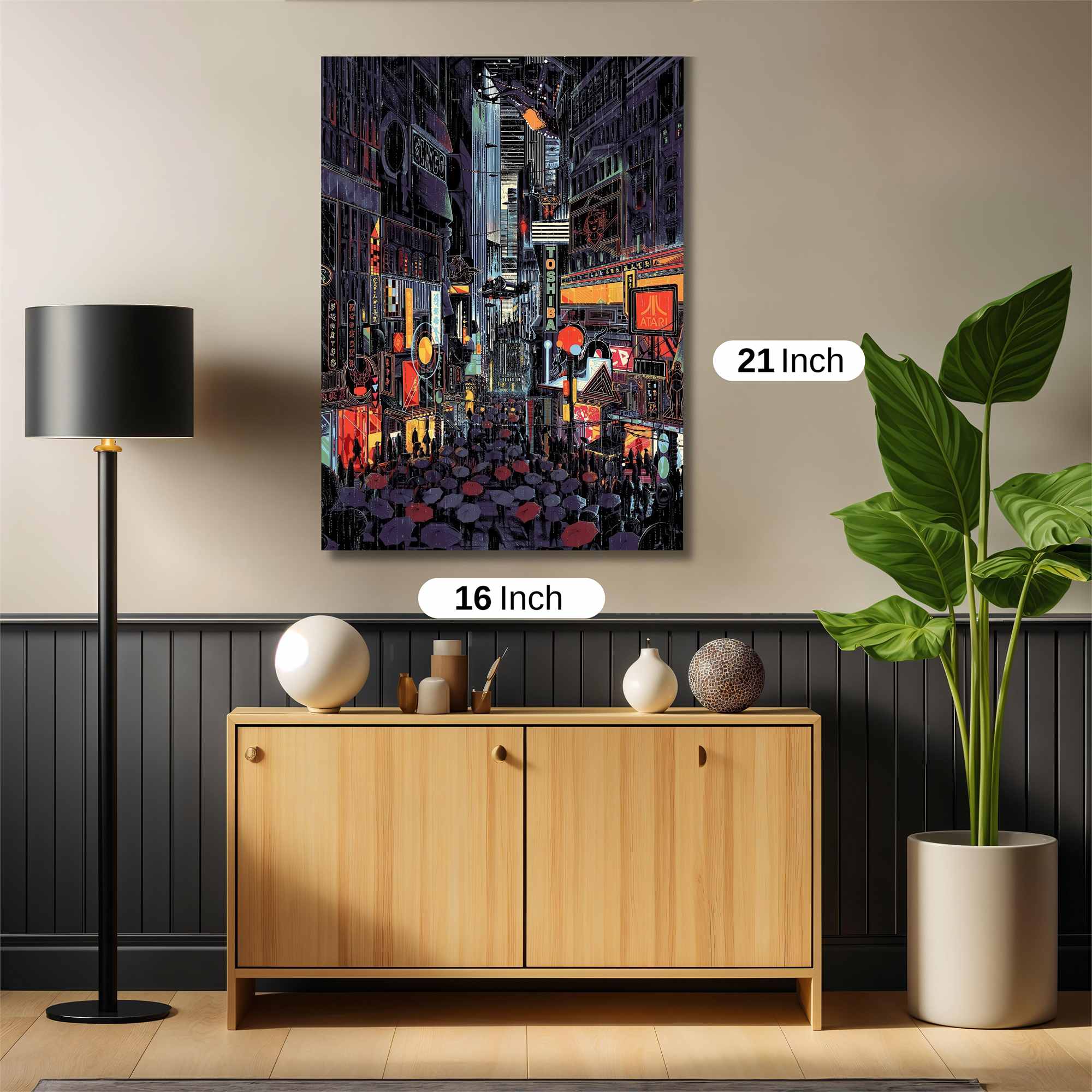 Neon Reverie Safe Wall Magnetic / M