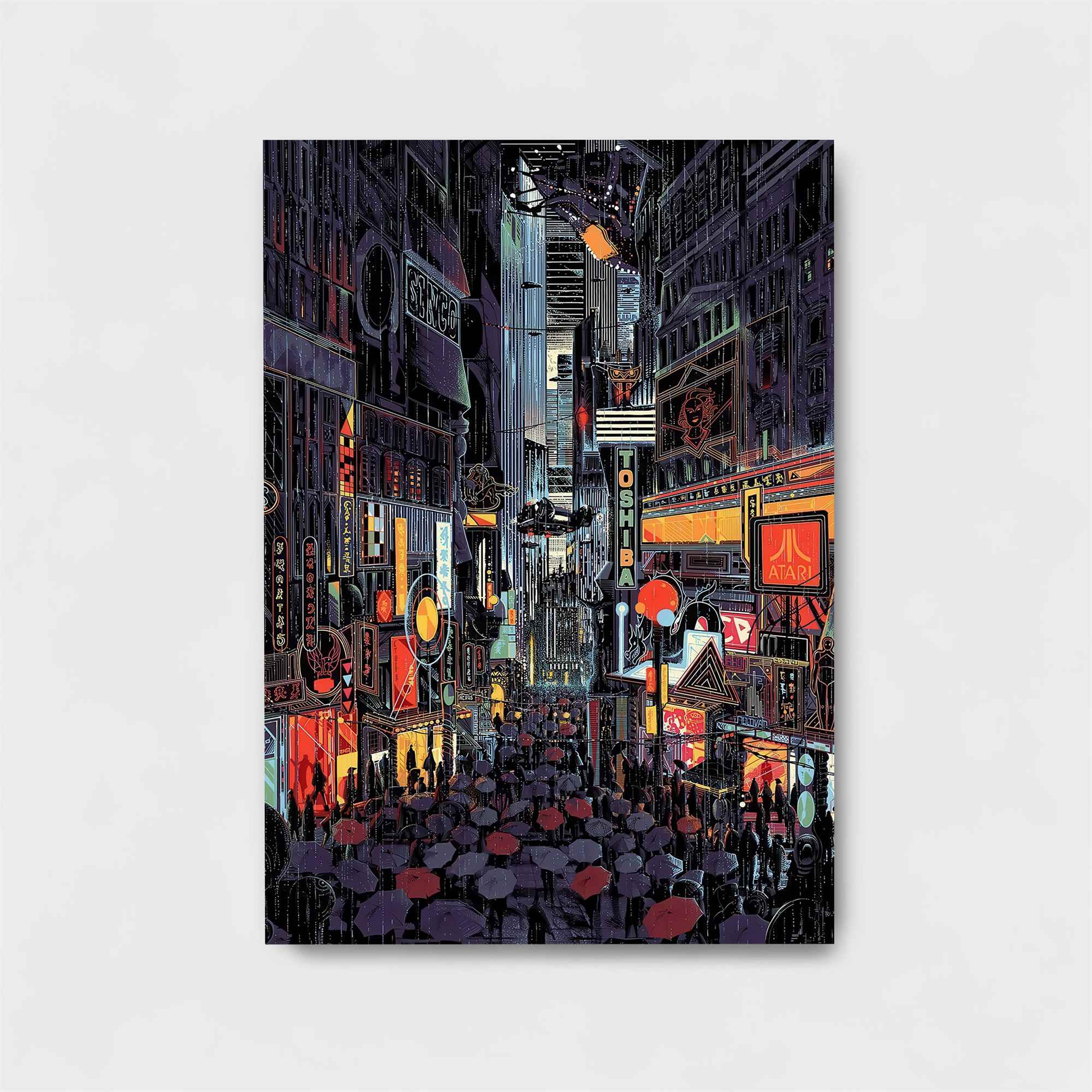 Neon Reverie Safe Wall Magnetic / M