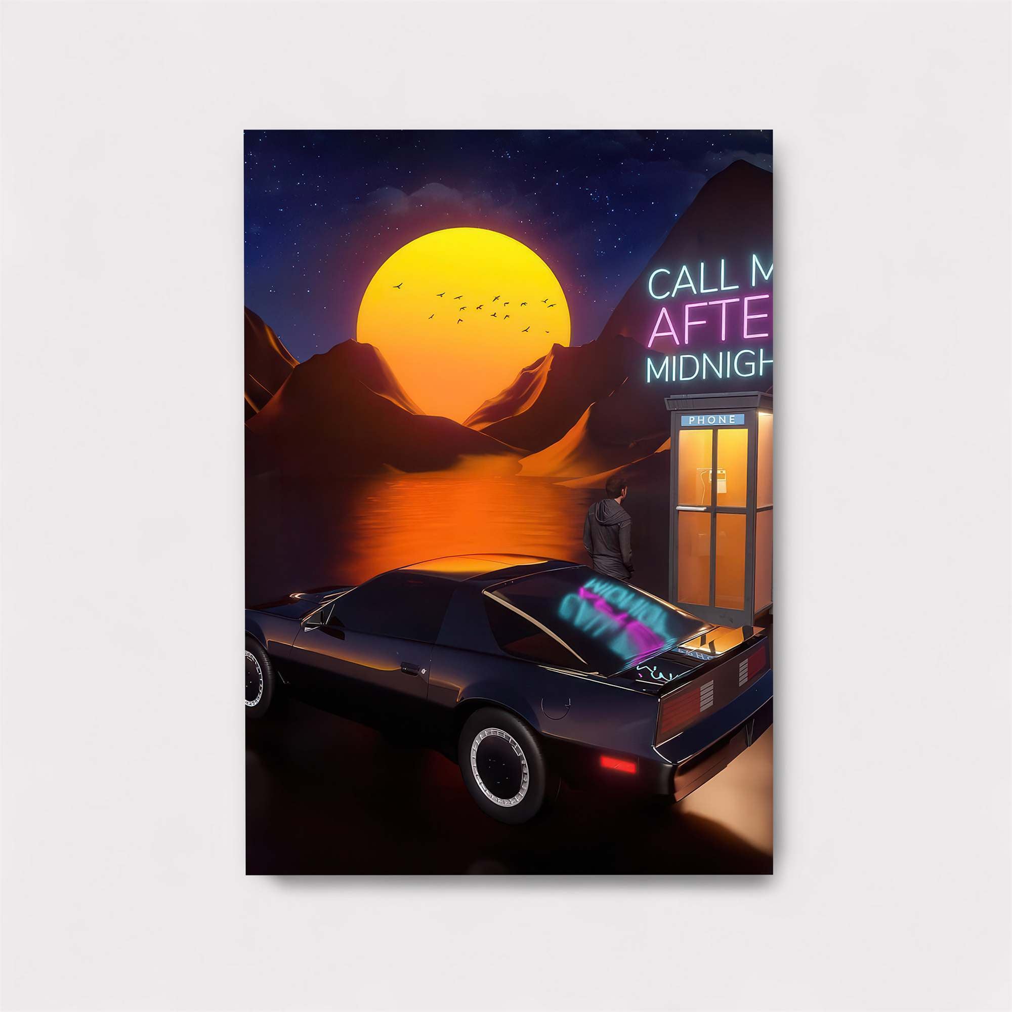 Orbiting Metropolis Safe Wall Magnetic / M