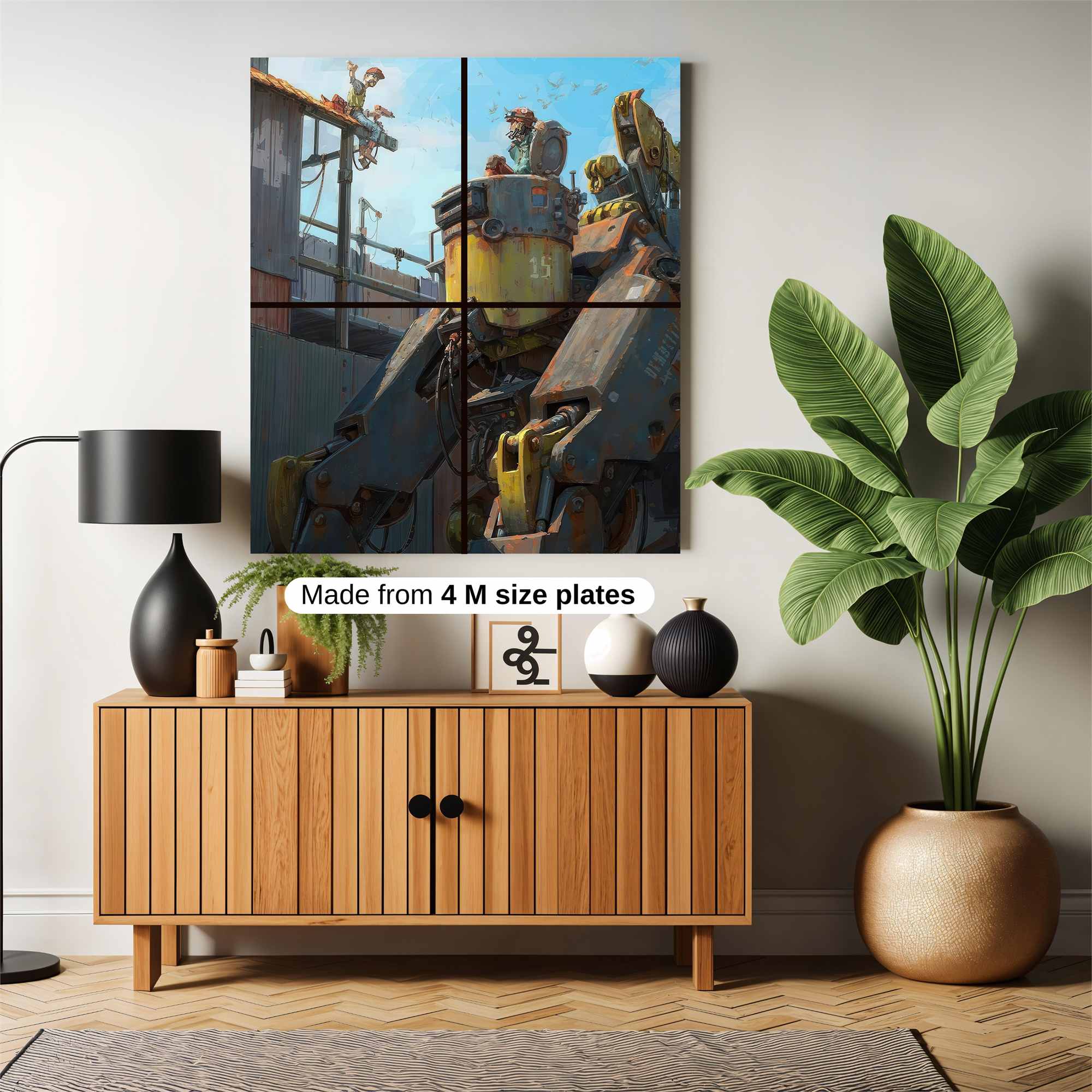 Mech Harmony Safe Wall Magnetic / M