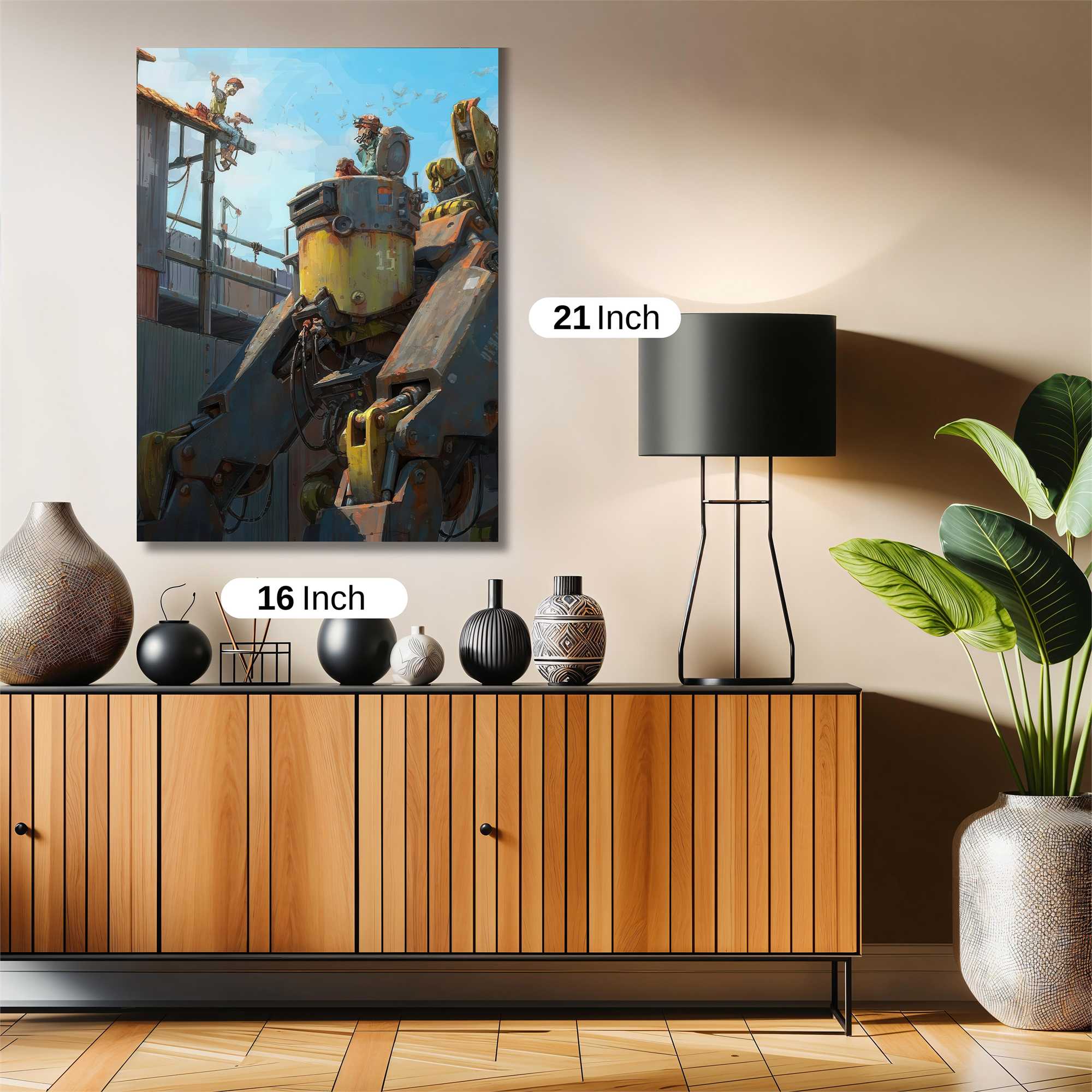 Mech Harmony Safe Wall Magnetic / M